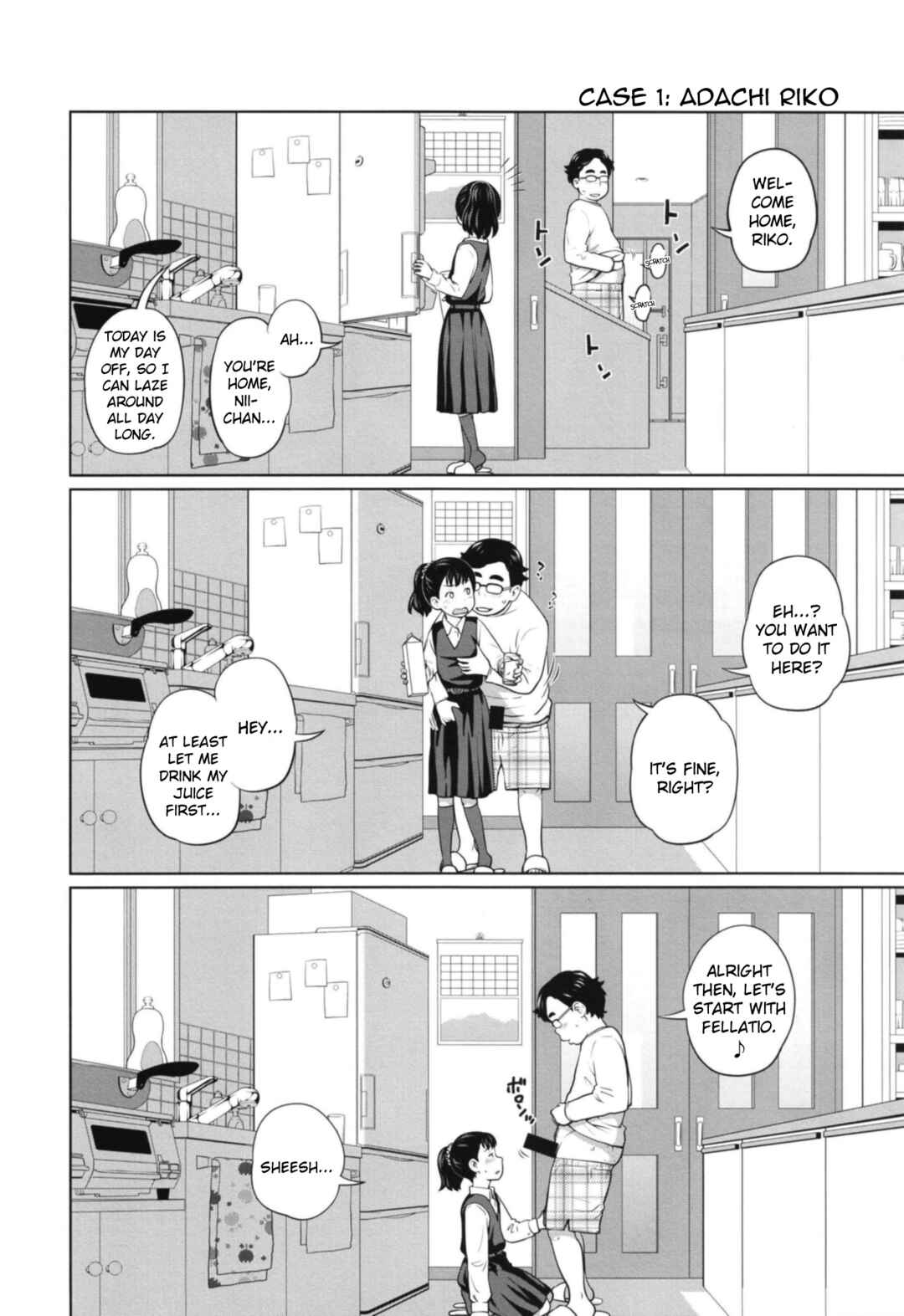 Page 4 Chapter 1 Kono Naka ni Kinshin Soukan Shiteiru Musume ga Sannin Imasu