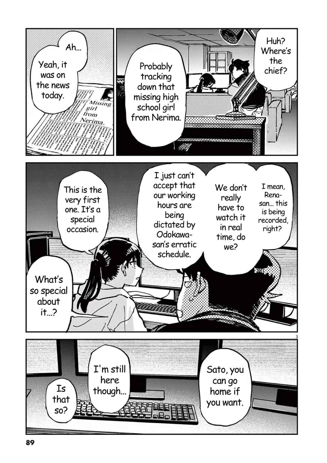 Page 3 Chapter 3 RoOT / Route of OddTaxi