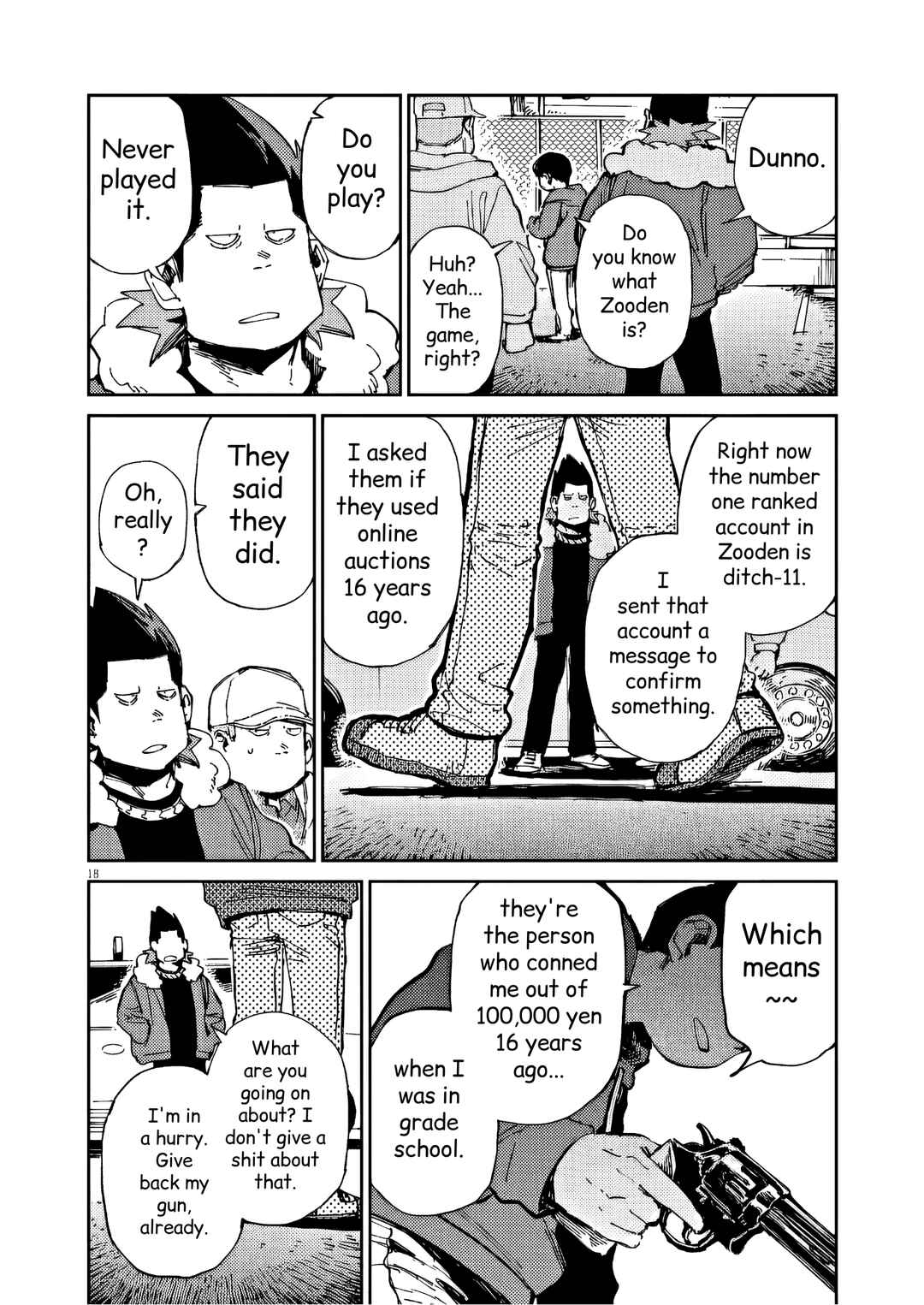 Page 18 Chapter 40 RoOT / Route of OddTaxi