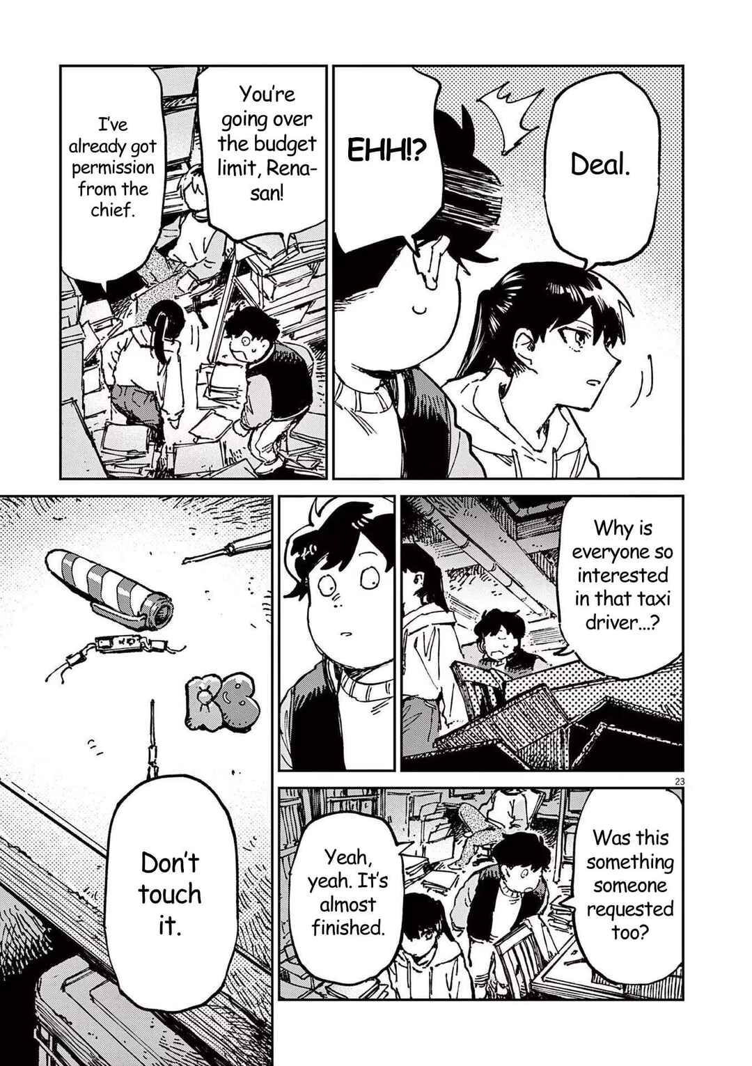 Page 23 Chapter 2 RoOT / Route of OddTaxi