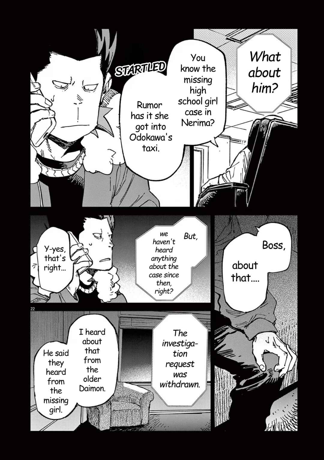 Page 22 Chapter 8 RoOT / Route of OddTaxi