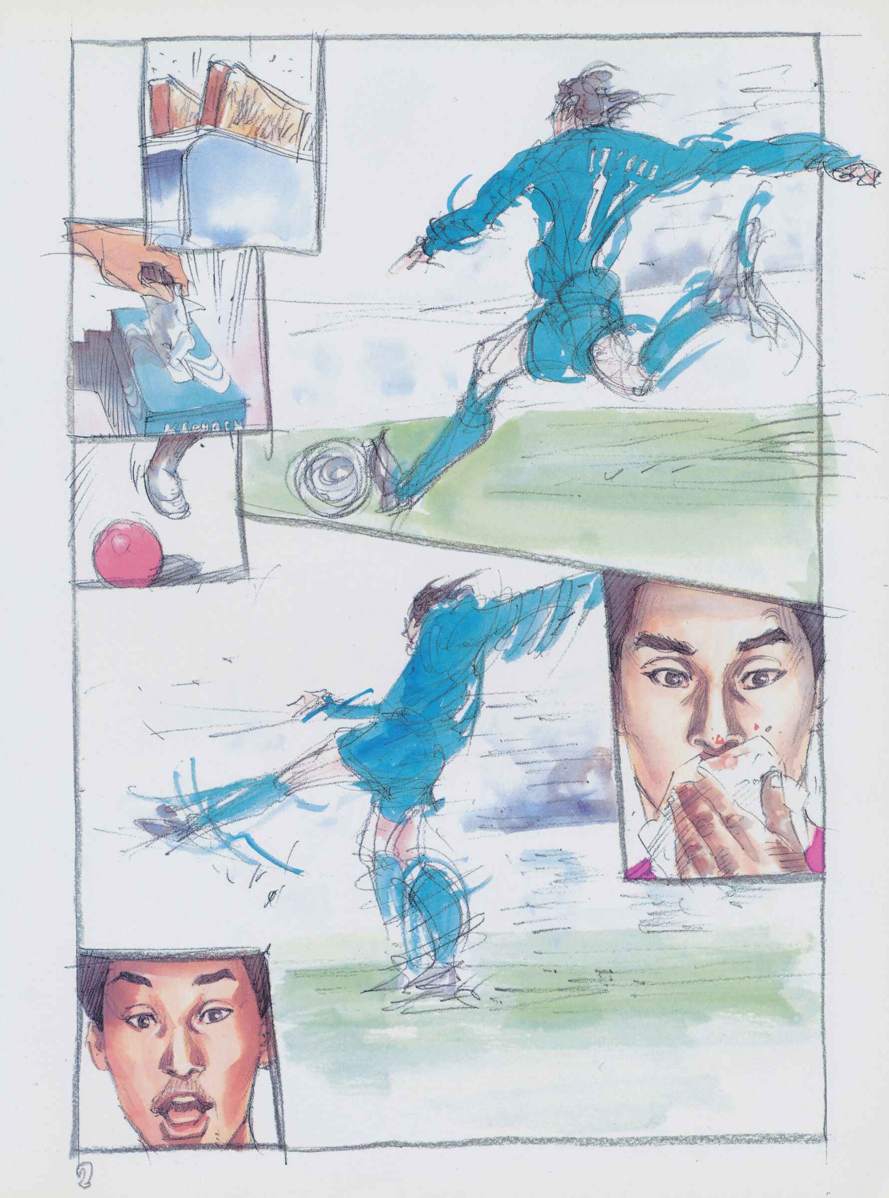 Page 2 Chapter 2 Adidas Manga Fever