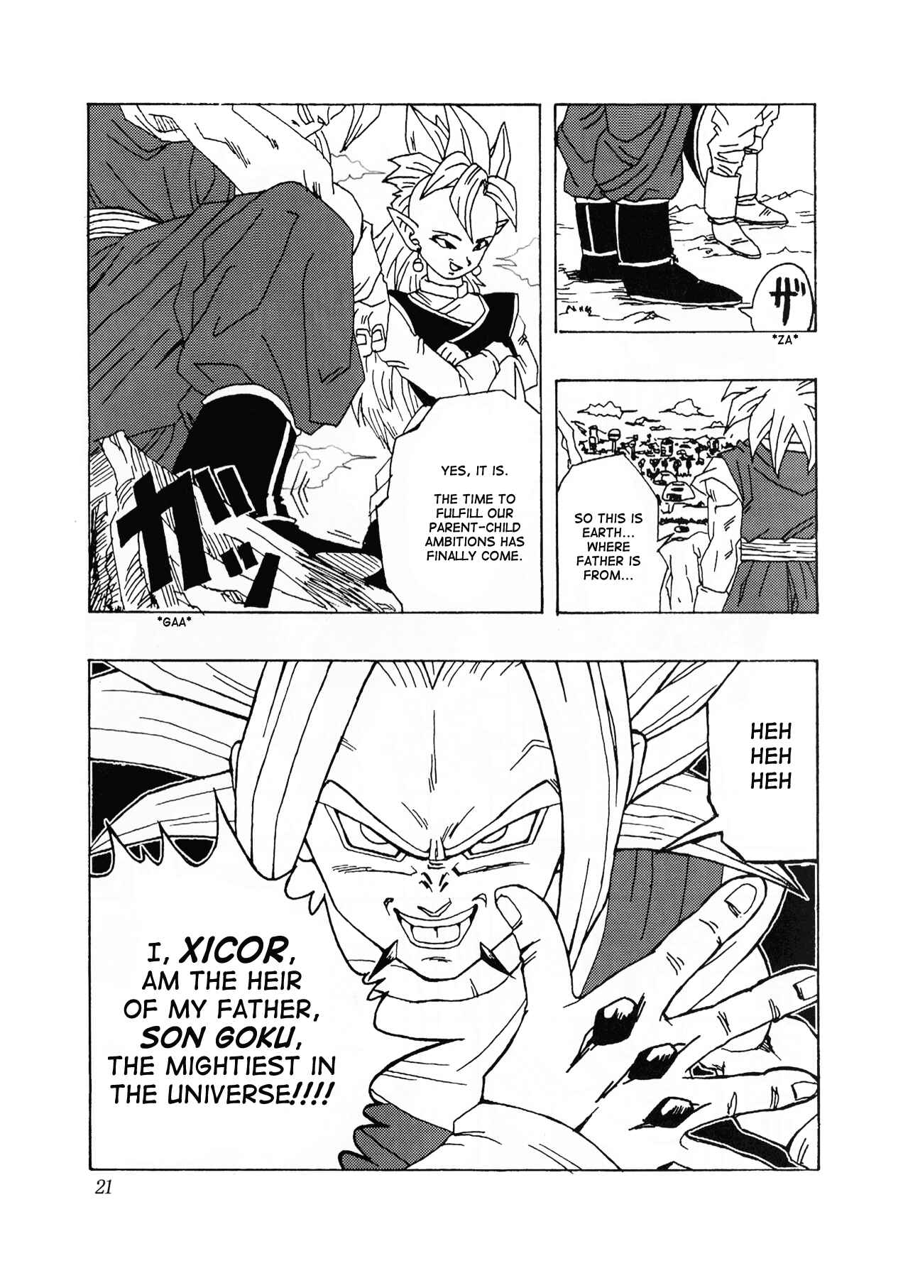 Page 22 Chapter 1 Dragon Ball AF (Toyotarou)