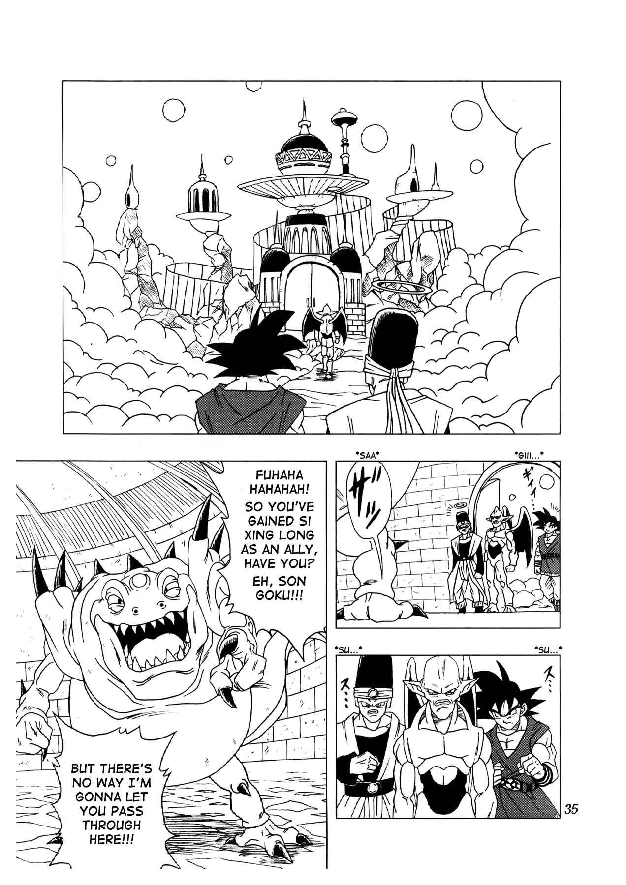 Page 36 Chapter 3 Dragon Ball AF (Toyotarou)