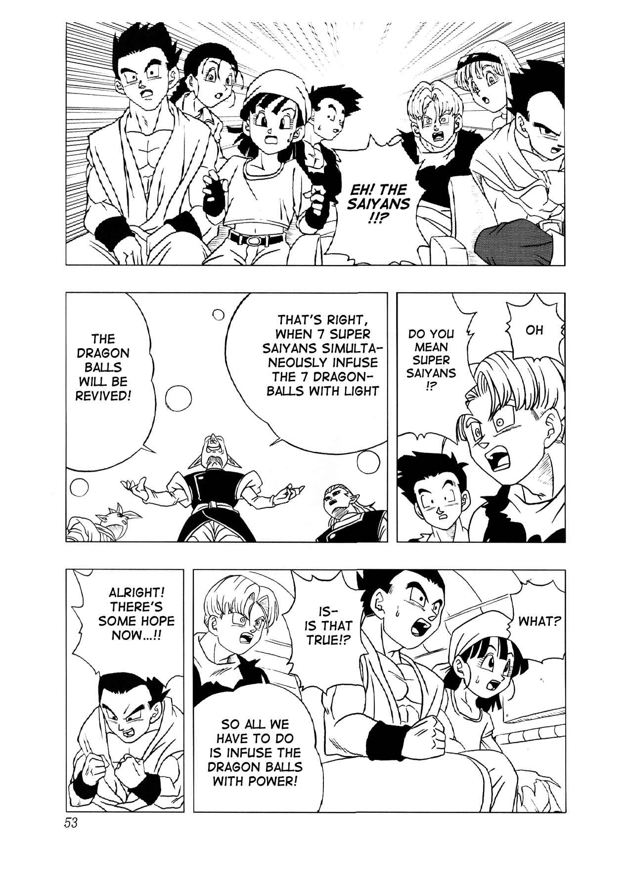 Page 54 Chapter 3 Dragon Ball AF (Toyotarou)