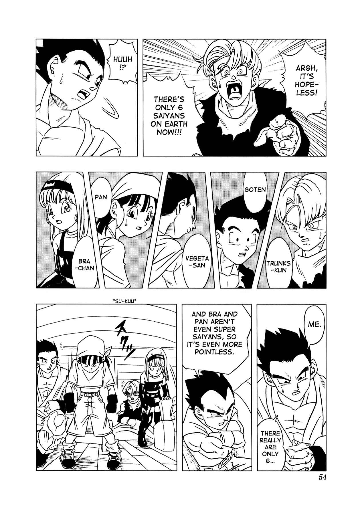 Page 55 Chapter 3 Dragon Ball AF (Toyotarou)