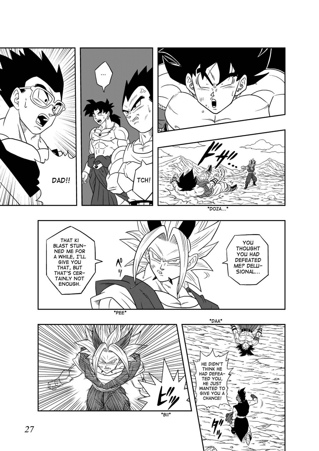 Page 27 Chapter 6 Dragon Ball AF (Toyotarou)