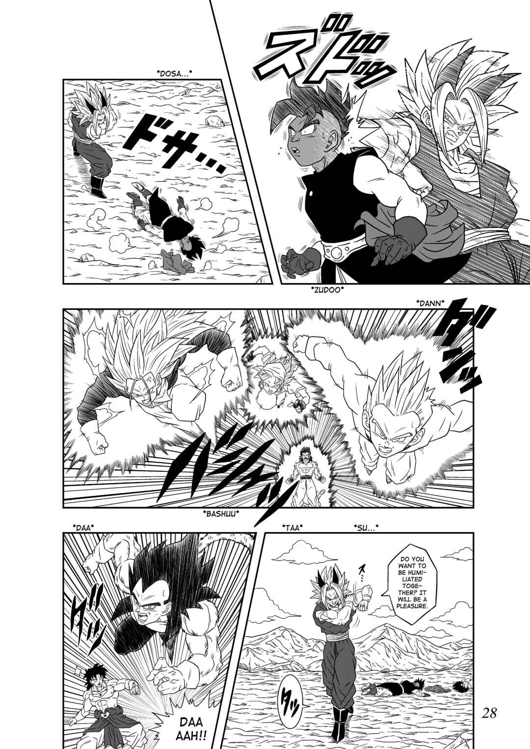 Page 28 Chapter 6 Dragon Ball AF (Toyotarou)
