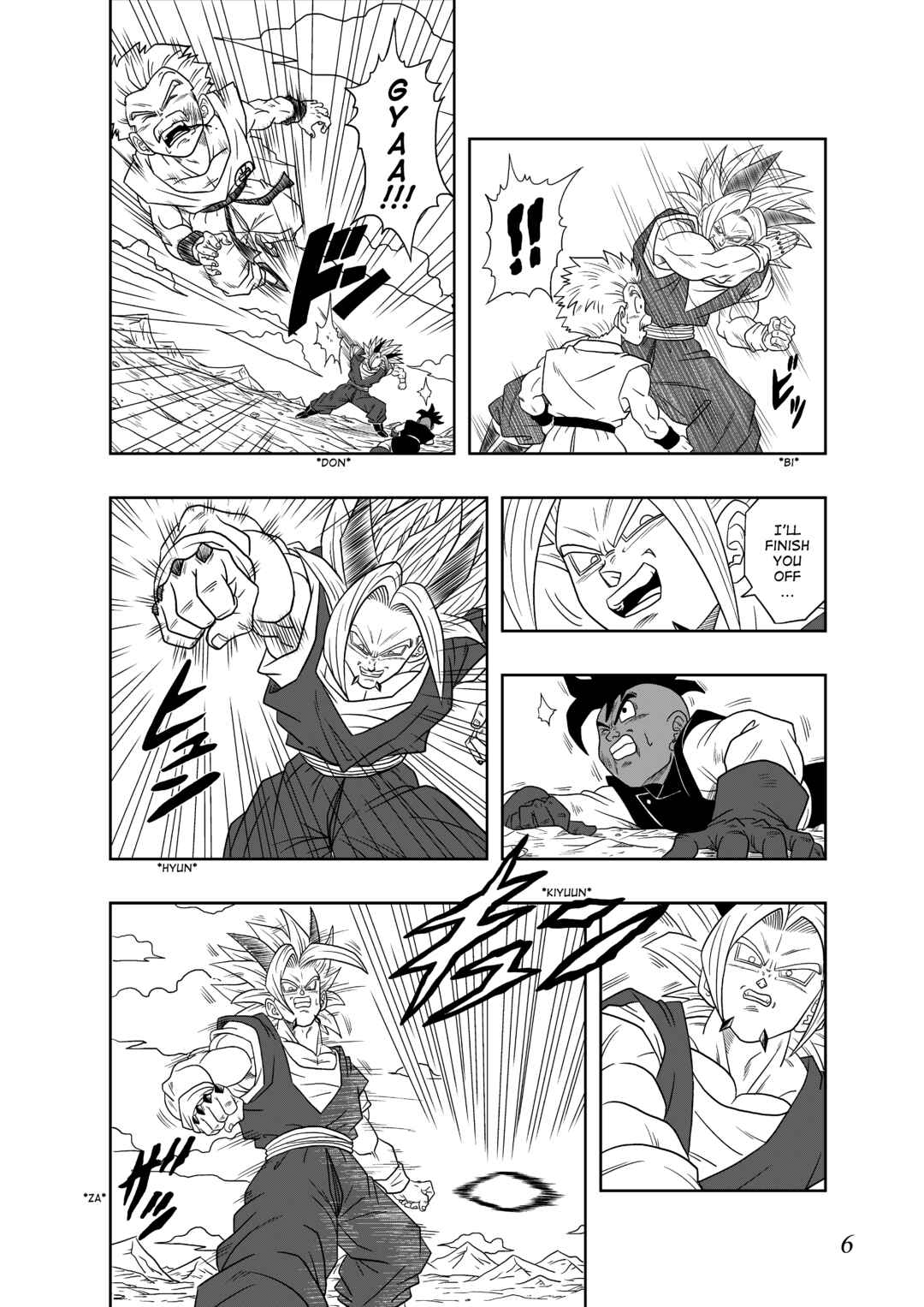 Page 6 Chapter 6 Dragon Ball AF (Toyotarou)