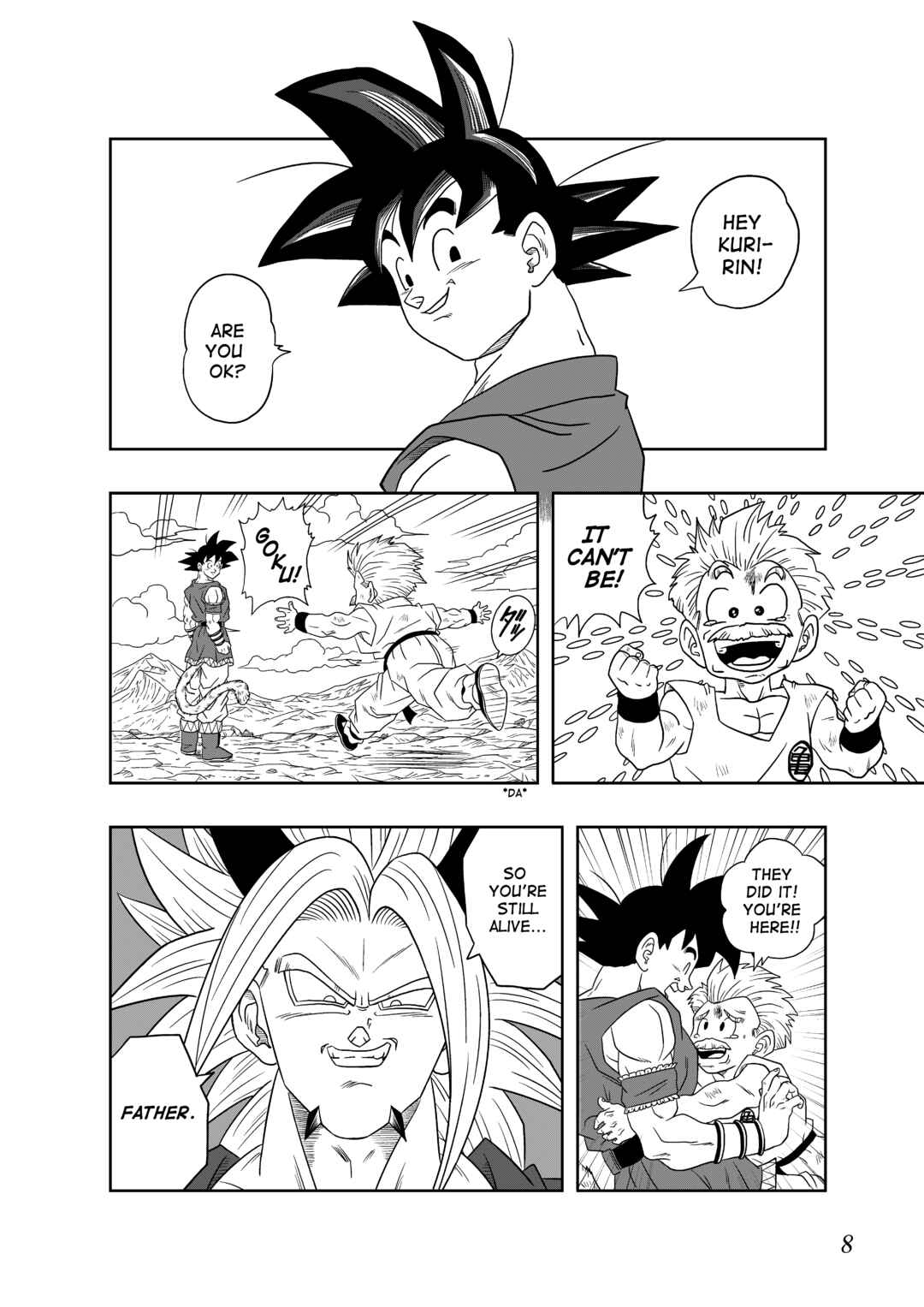 Page 8 Chapter 6 Dragon Ball AF (Toyotarou)
