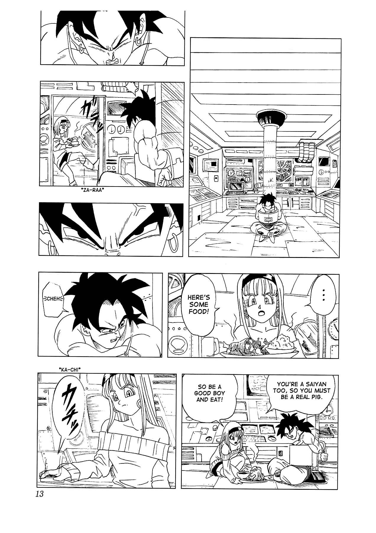 Page 14 Chapter 4 Dragon Ball AF (Toyotarou)