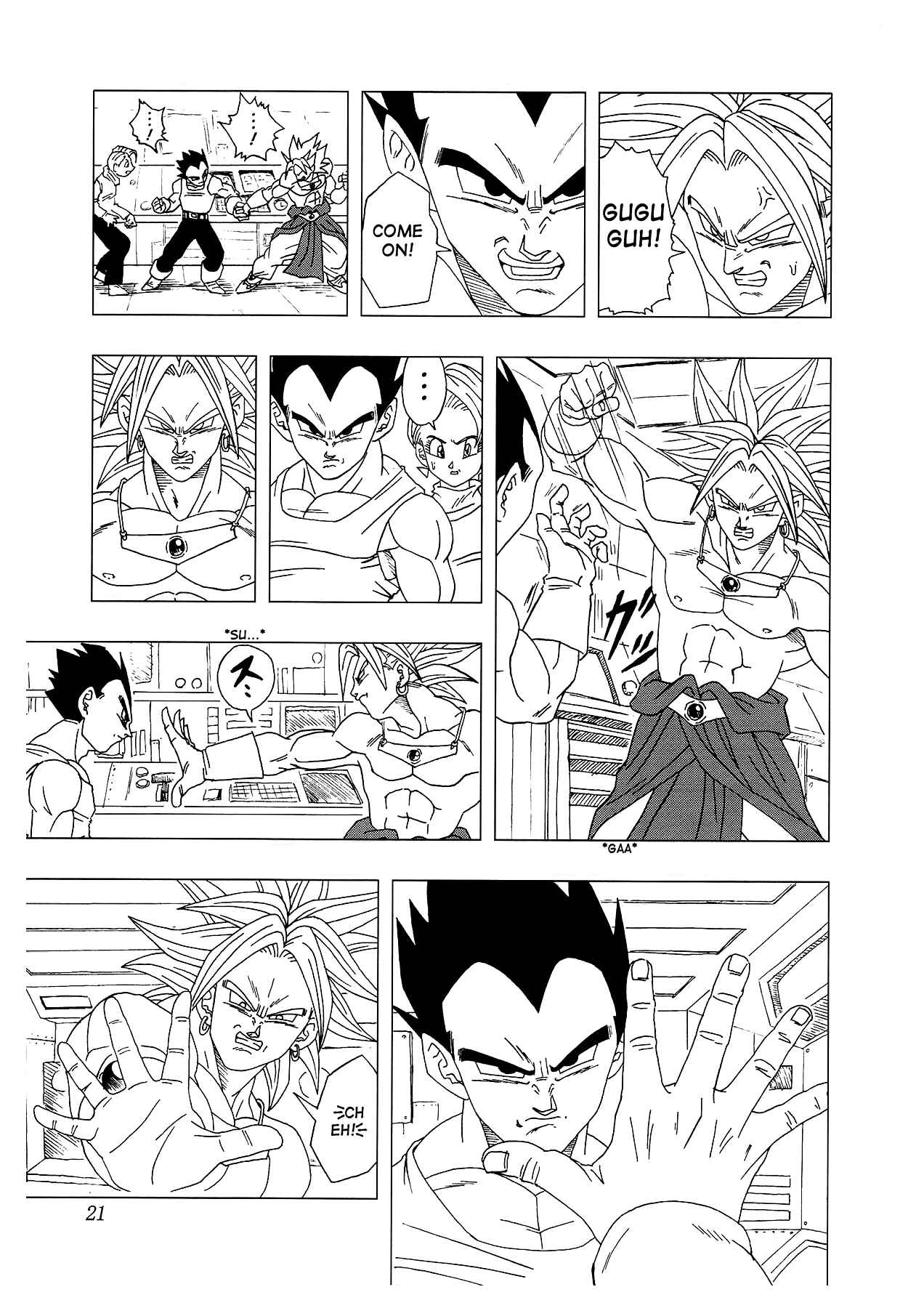 Page 22 Chapter 4 Dragon Ball AF (Toyotarou)