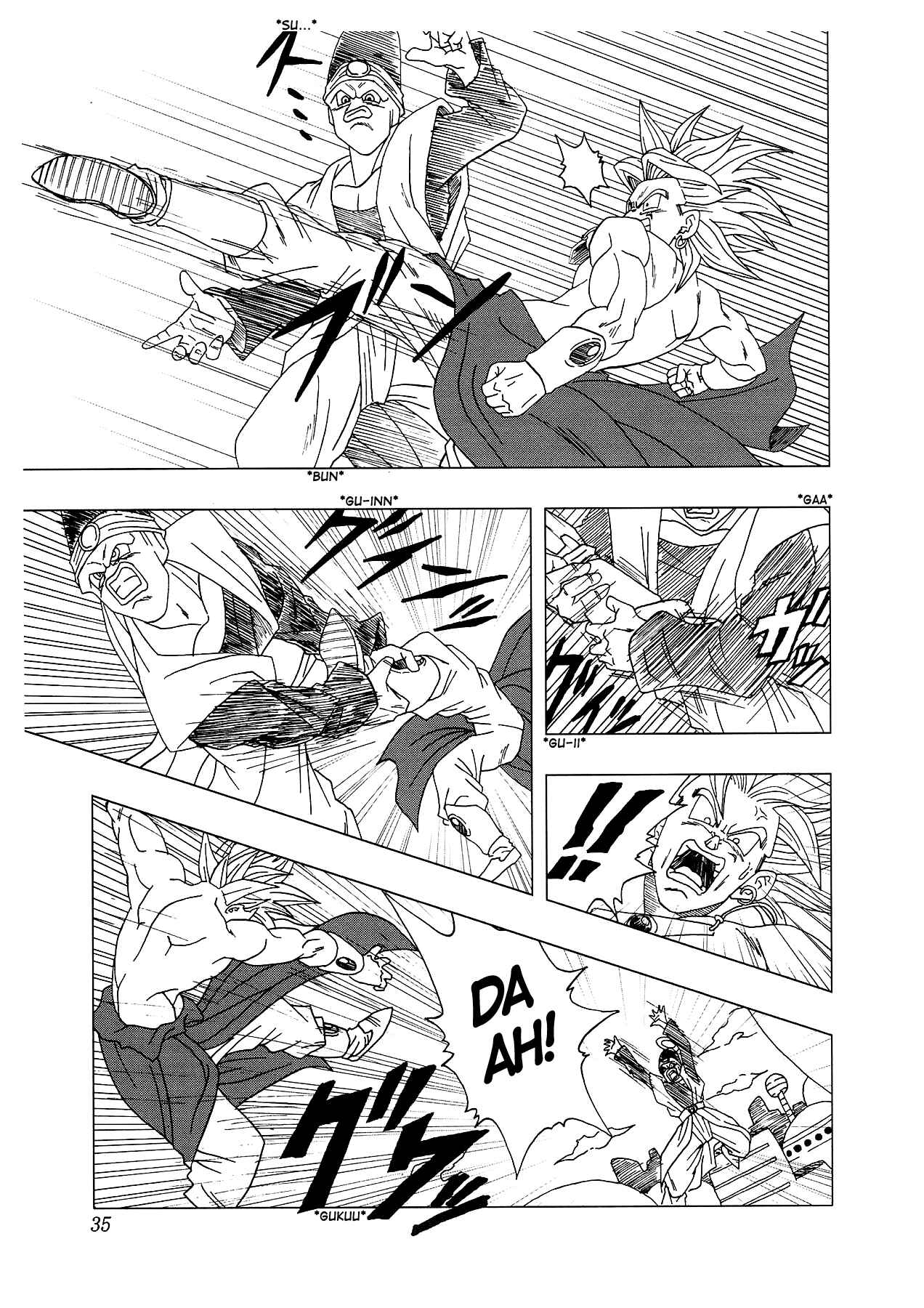 Page 36 Chapter 4 Dragon Ball AF (Toyotarou)