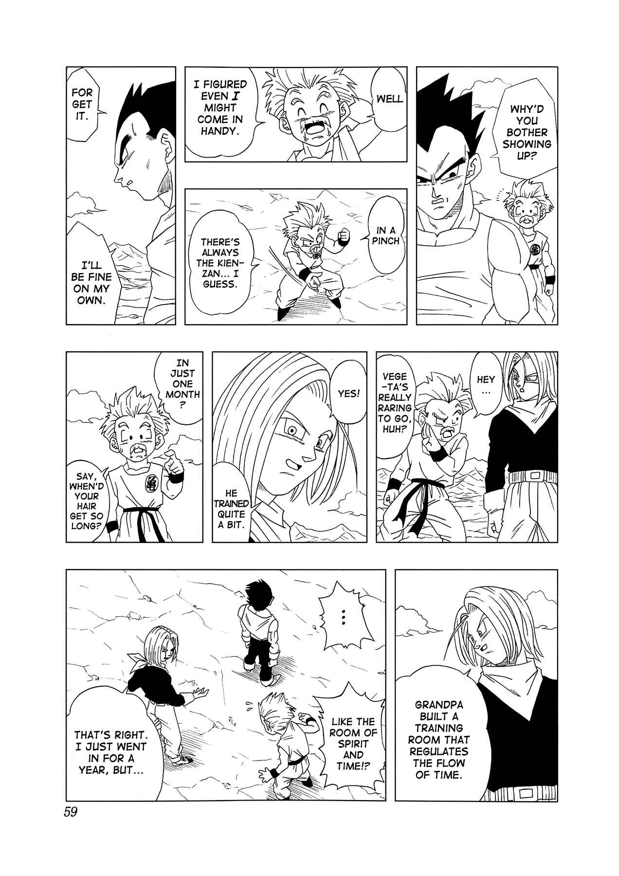 Page 60 Chapter 4 Dragon Ball AF (Toyotarou)