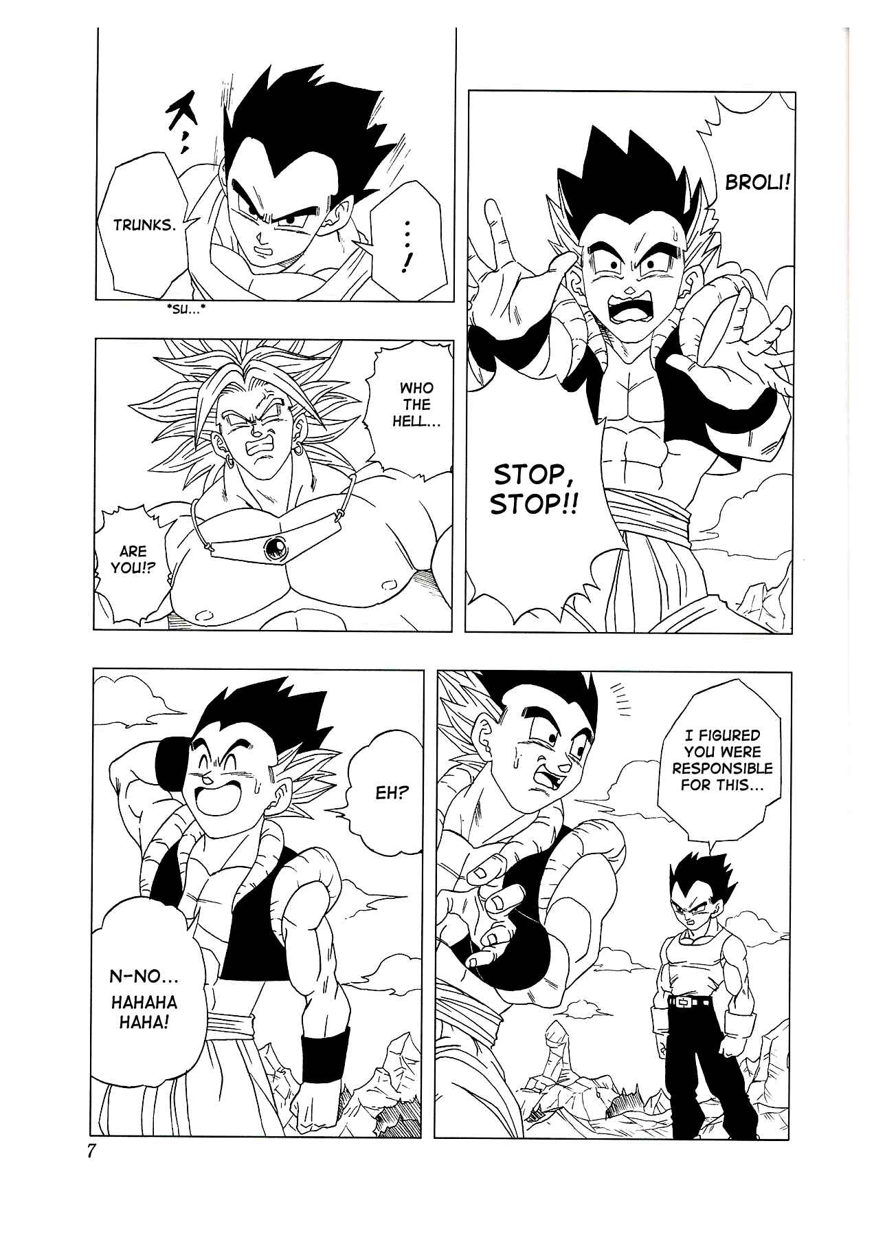 Page 8 Chapter 4 Dragon Ball AF (Toyotarou)