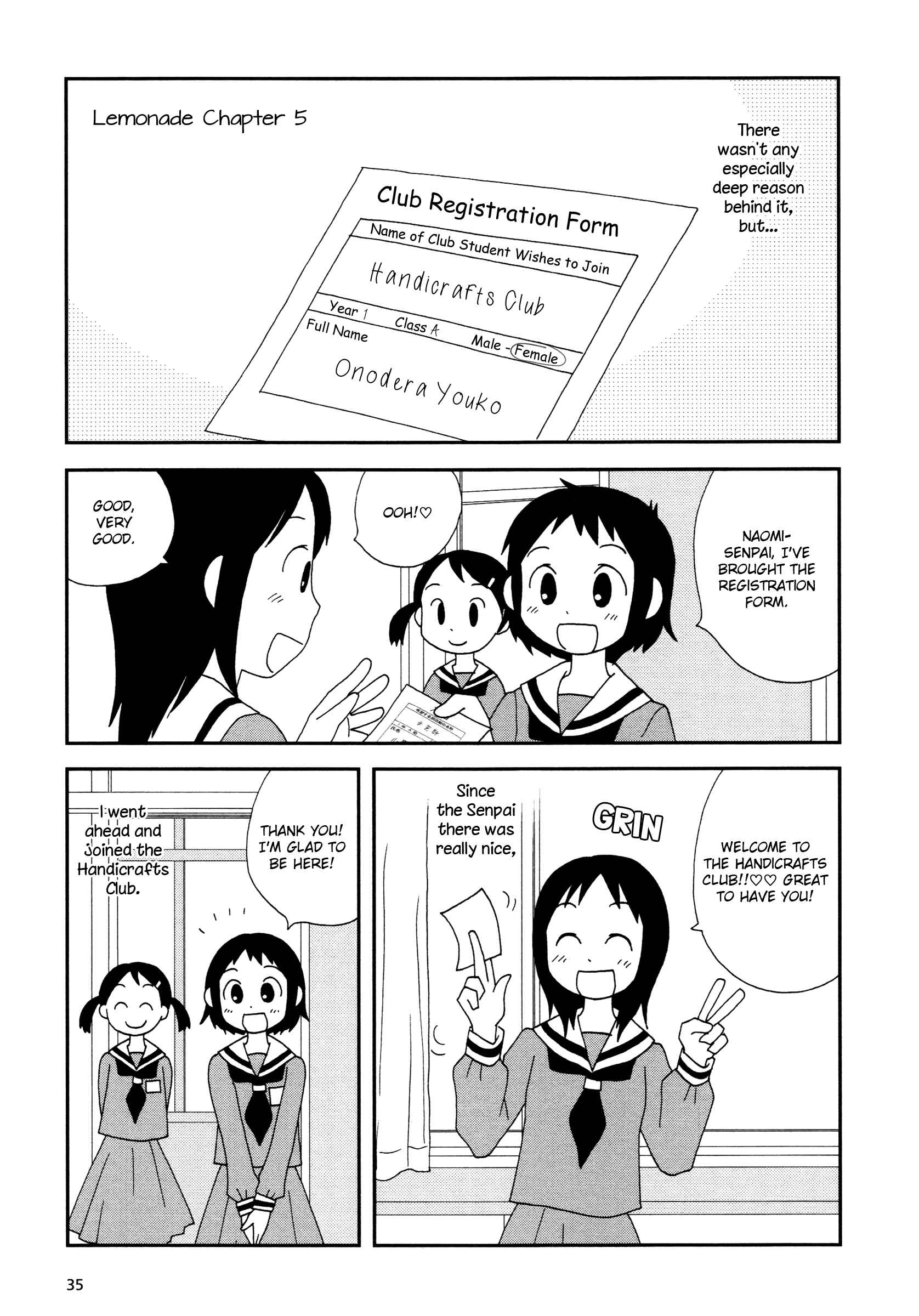 Page 1 Chapter 5 Lemonade