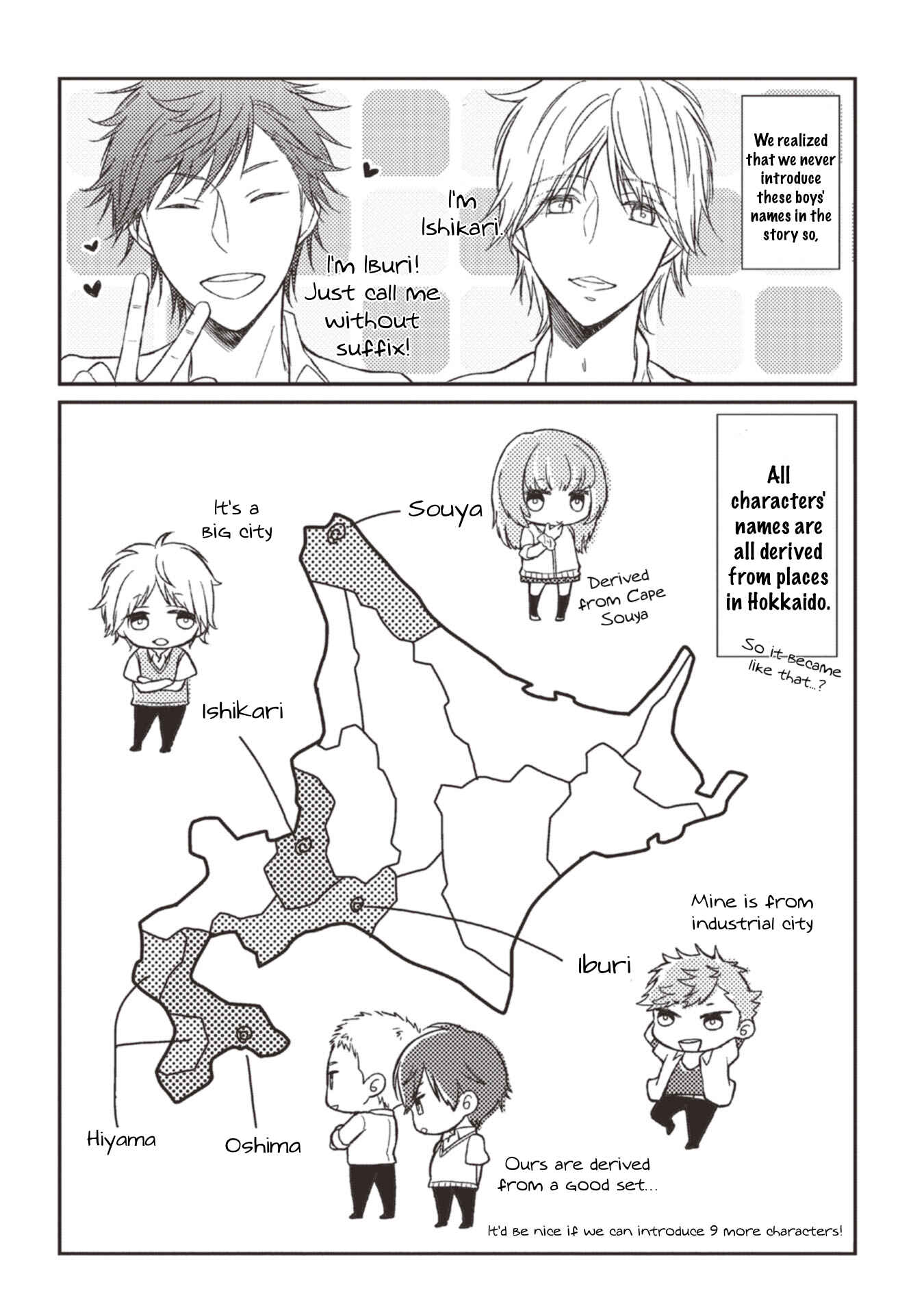 Page 30 Chapter 5.5 Seishun Girigiri Outline