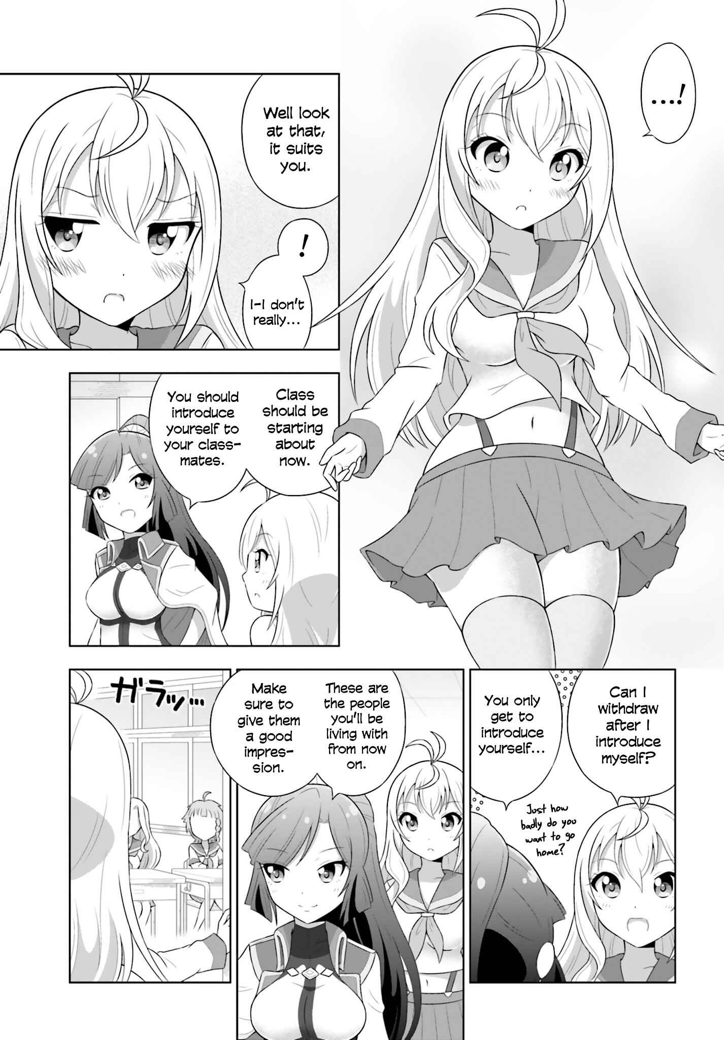 Page 11 Chapter 1 Cross Ange: Academy of Angels and Dragons