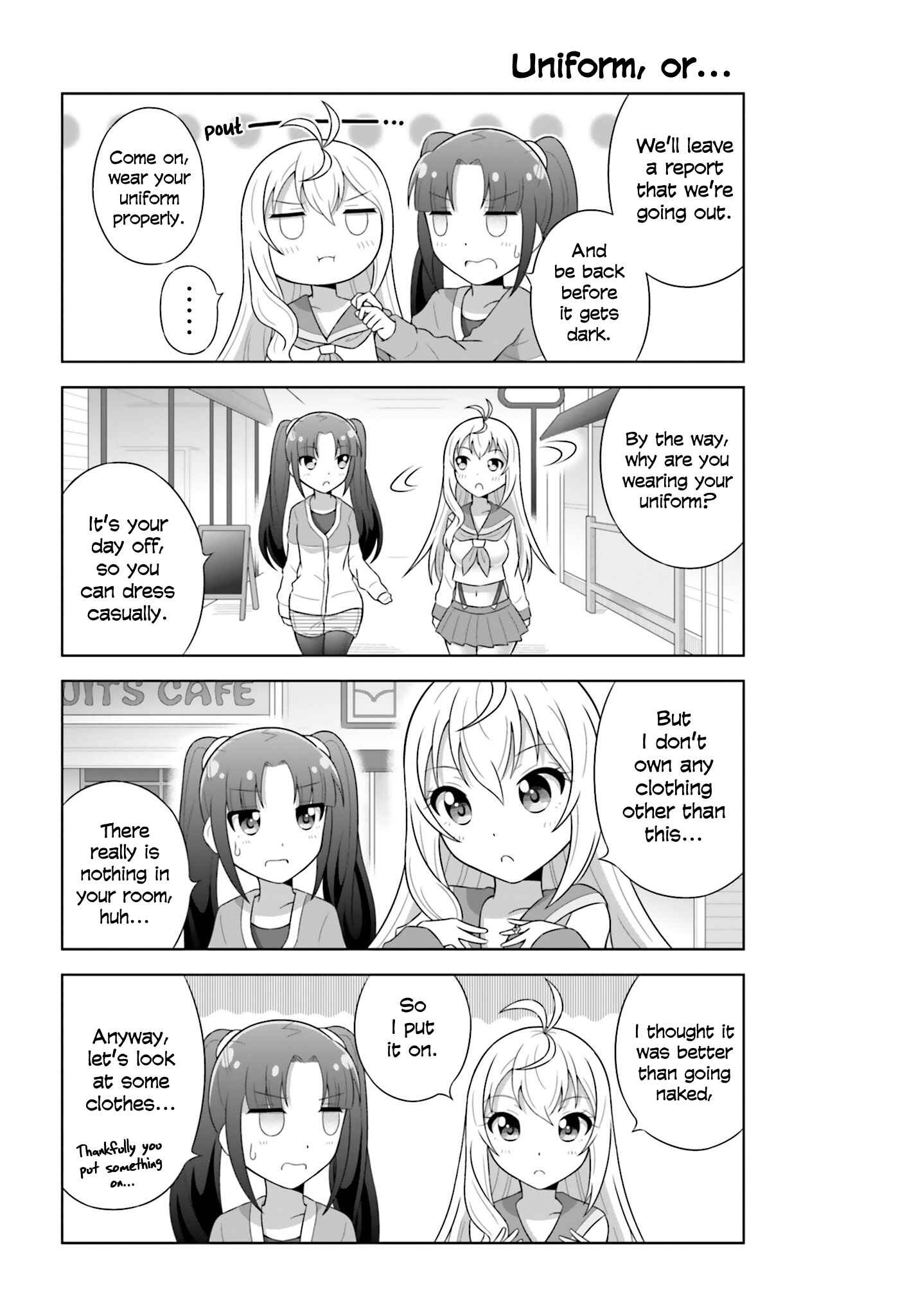 Page 4 Chapter 3 Cross Ange: Academy of Angels and Dragons