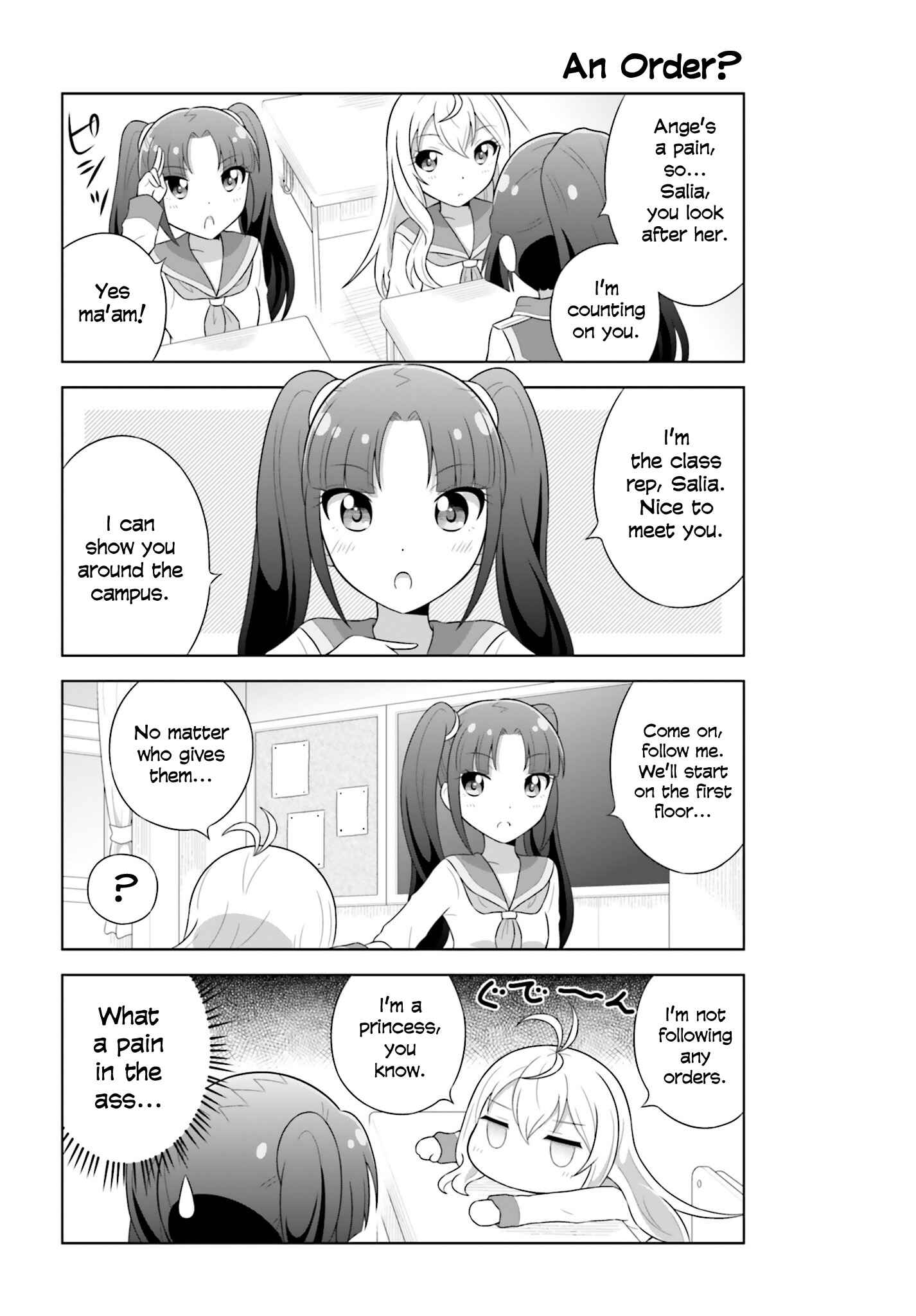 Page 2 Chapter 2 Cross Ange: Academy of Angels and Dragons