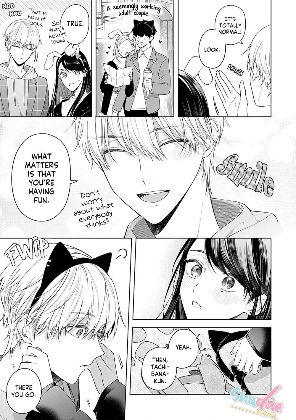 Page 12 Chapter 8 Tachibana-kun Daite Kudasai! Hajimete no Aite wa Douryou Ouji?!