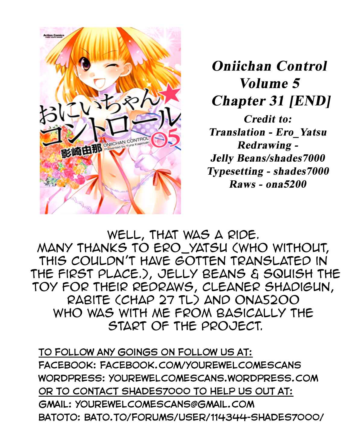 Page 23 Chapter 31 Oniichan Control