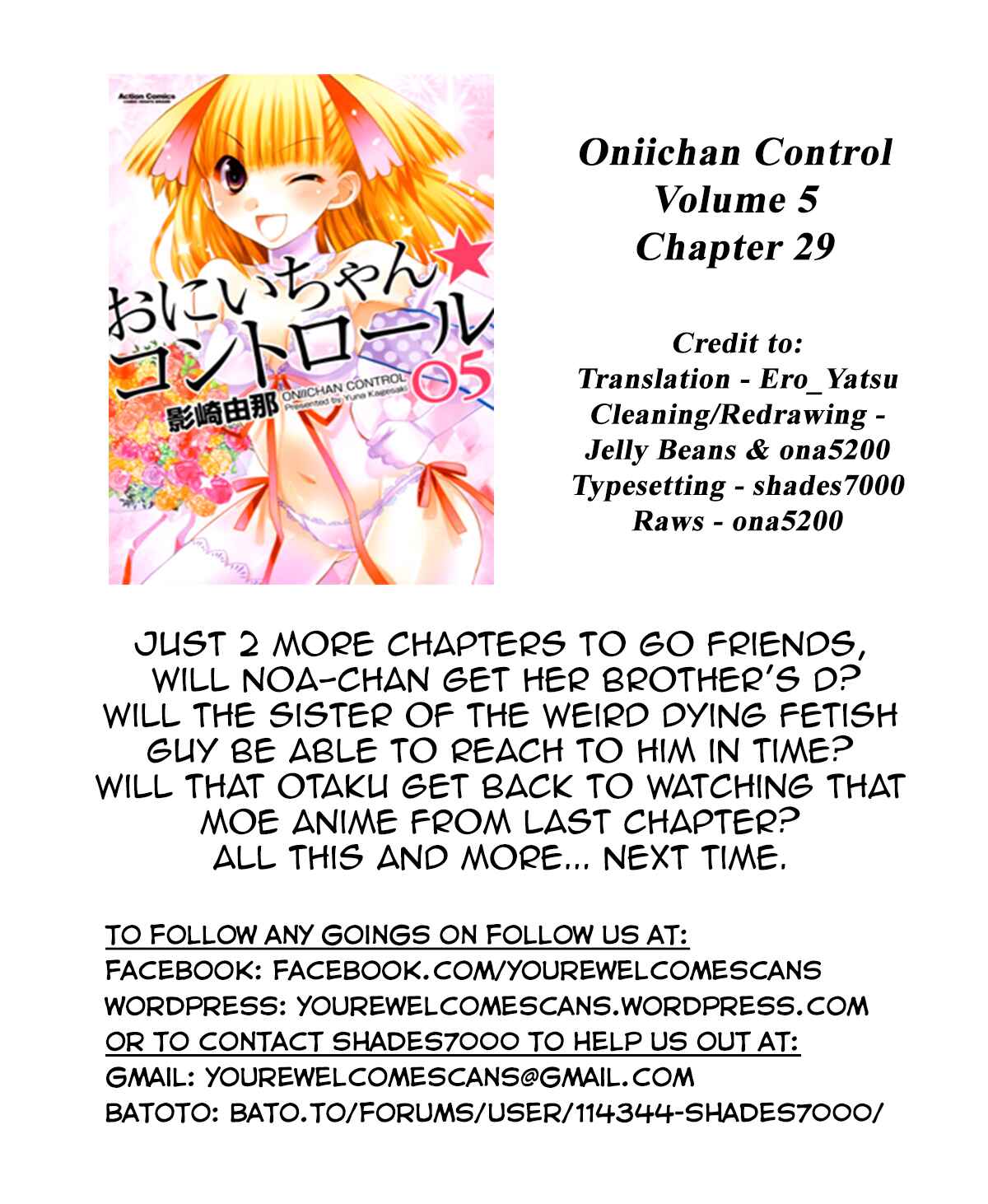 Page 25 Chapter 29 Oniichan Control