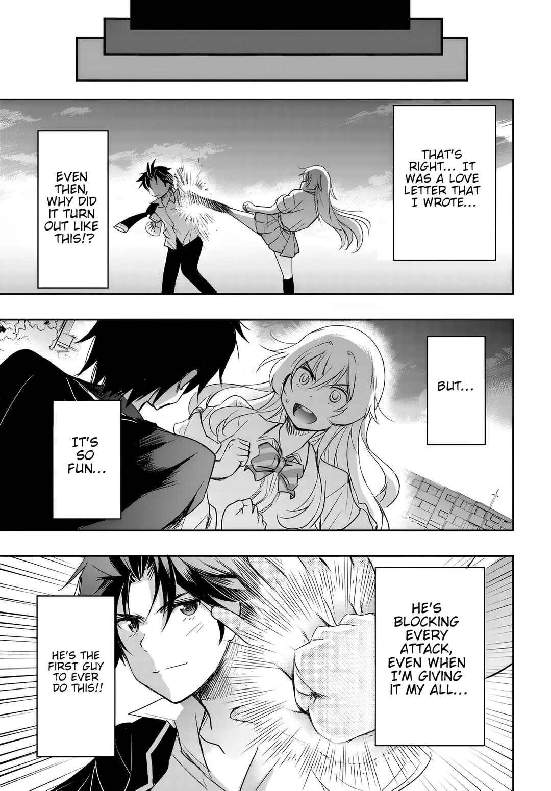 Page 9 Chapter 7 Watashi yori Tsuyoi Otoko to Kekkon shitai no - Seiso na Biji Seito Kaichou (Jitsu wa Moto Banchou) no Himitsu wo Shiru Inkya (Jitsu wa Kanojo wo Koeru Saikyou no Yankee)
