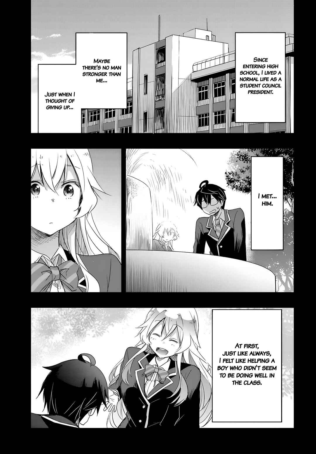 Page 17 Chapter 10 Watashi yori Tsuyoi Otoko to Kekkon shitai no - Seiso na Biji Seito Kaichou (Jitsu wa Moto Banchou) no Himitsu wo Shiru Inkya (Jitsu wa Kanojo wo Koeru Saikyou no Yankee)
