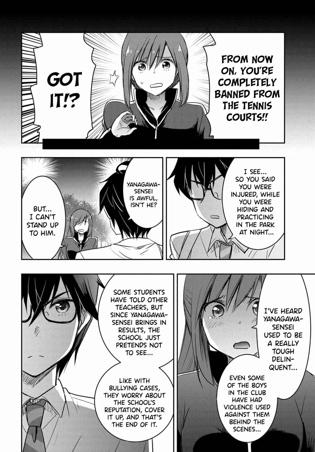 Page 7 Chapter 18 Watashi yori Tsuyoi Otoko to Kekkon shitai no - Seiso na Biji Seito Kaichou (Jitsu wa Moto Banchou) no Himitsu wo Shiru Inkya (Jitsu wa Kanojo wo Koeru Saikyou no Yankee)