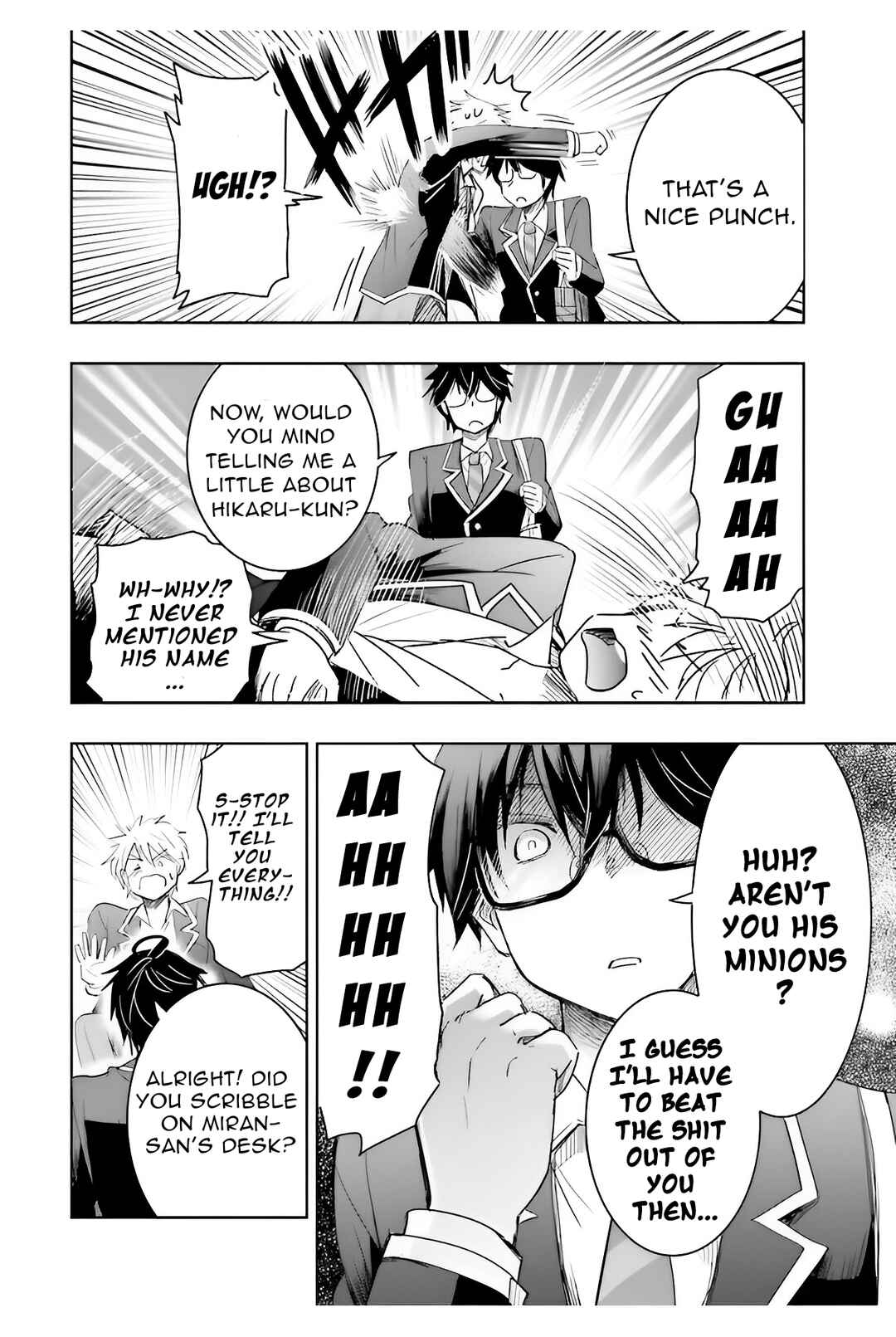 Page 17 Chapter 5 Watashi yori Tsuyoi Otoko to Kekkon shitai no - Seiso na Biji Seito Kaichou (Jitsu wa Moto Banchou) no Himitsu wo Shiru Inkya (Jitsu wa Kanojo wo Koeru Saikyou no Yankee)