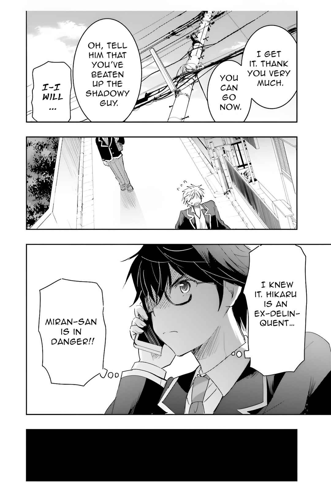 Page 19 Chapter 5 Watashi yori Tsuyoi Otoko to Kekkon shitai no - Seiso na Biji Seito Kaichou (Jitsu wa Moto Banchou) no Himitsu wo Shiru Inkya (Jitsu wa Kanojo wo Koeru Saikyou no Yankee)