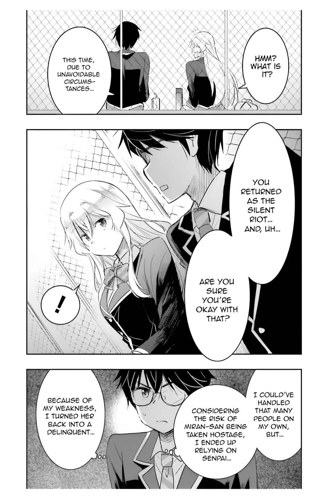 Page 20 Chapter 6 Watashi yori Tsuyoi Otoko to Kekkon shitai no - Seiso na Biji Seito Kaichou (Jitsu wa Moto Banchou) no Himitsu wo Shiru Inkya (Jitsu wa Kanojo wo Koeru Saikyou no Yankee)