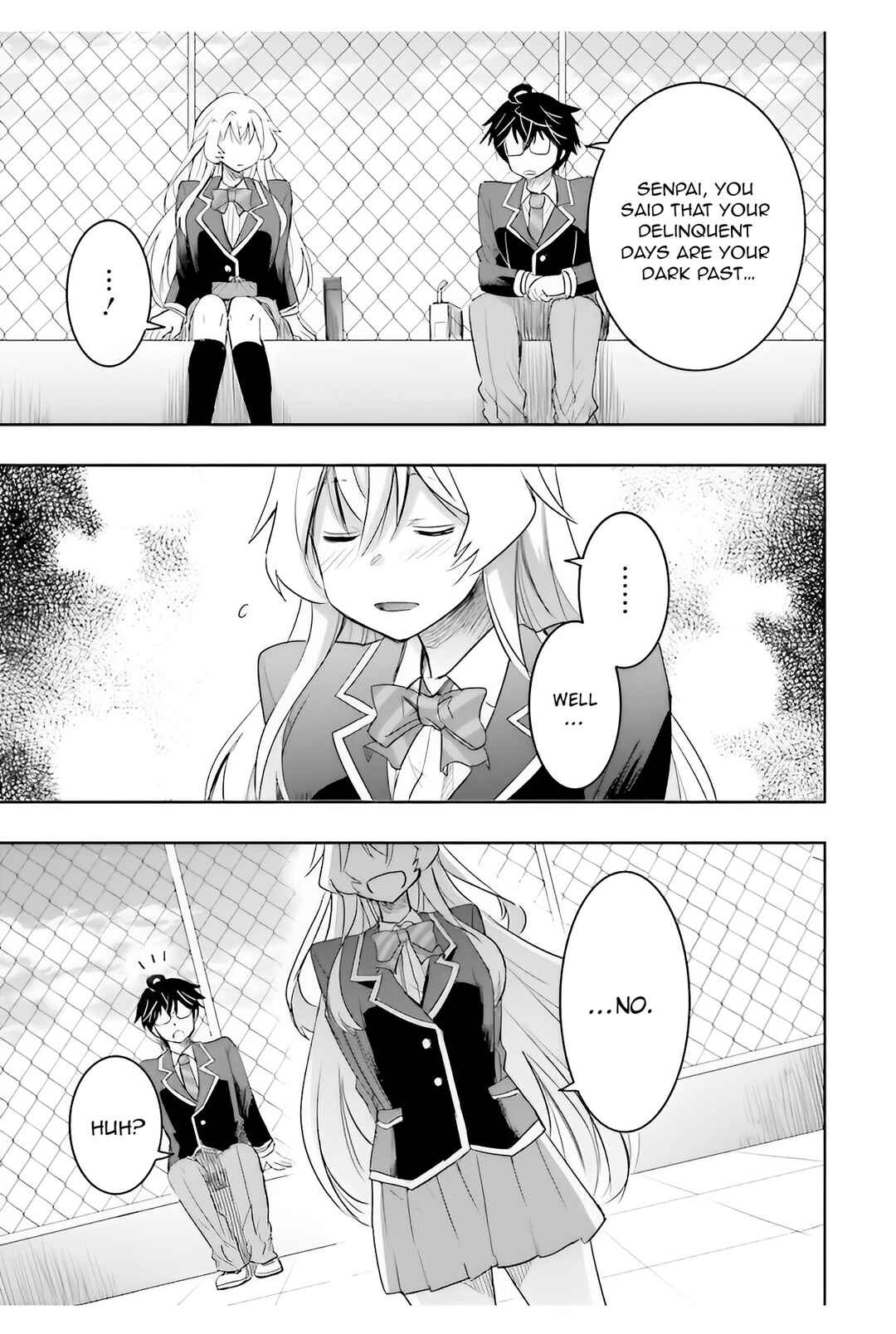 Page 21 Chapter 6 Watashi yori Tsuyoi Otoko to Kekkon shitai no - Seiso na Biji Seito Kaichou (Jitsu wa Moto Banchou) no Himitsu wo Shiru Inkya (Jitsu wa Kanojo wo Koeru Saikyou no Yankee)