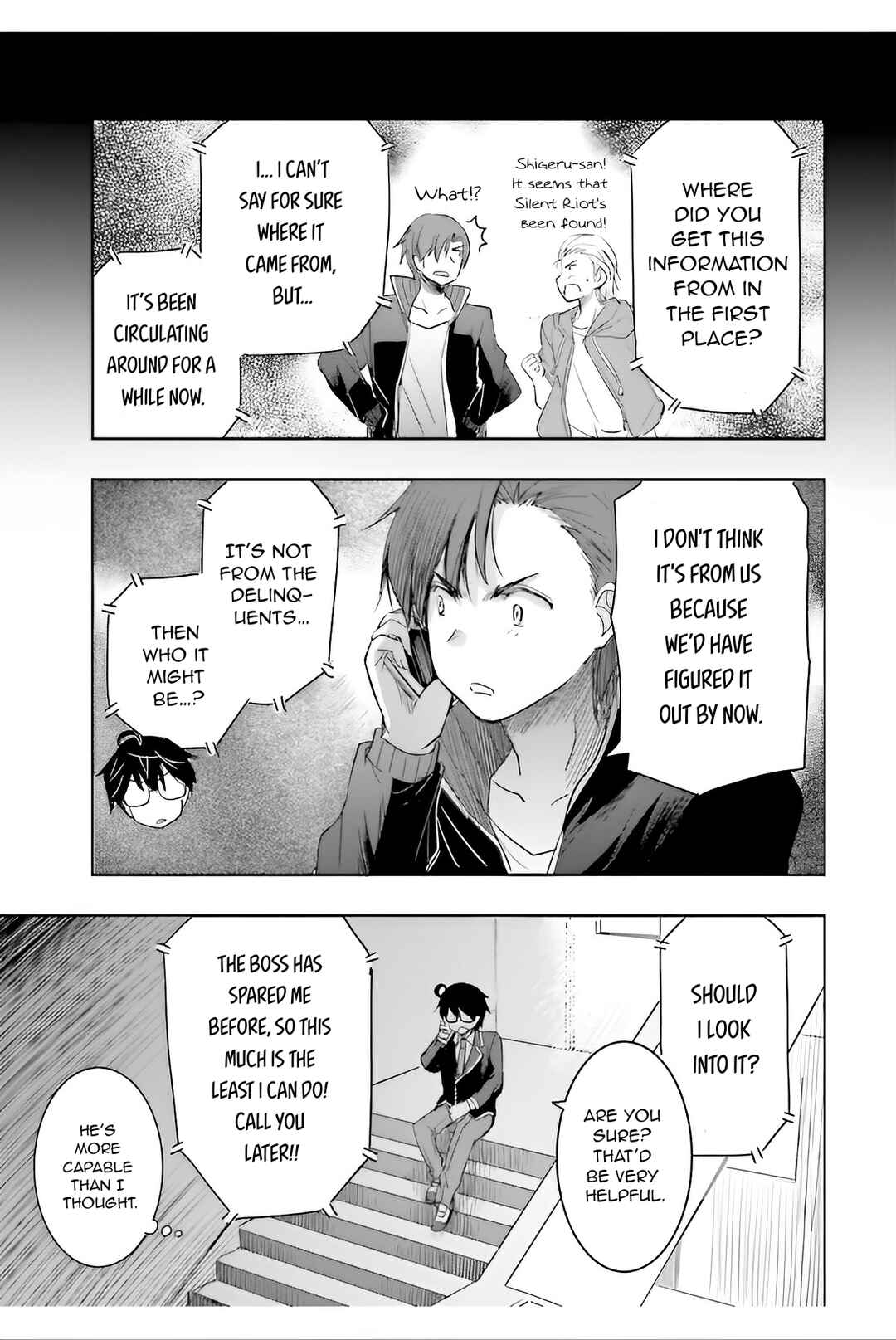 Page 27 Chapter 6 Watashi yori Tsuyoi Otoko to Kekkon shitai no - Seiso na Biji Seito Kaichou (Jitsu wa Moto Banchou) no Himitsu wo Shiru Inkya (Jitsu wa Kanojo wo Koeru Saikyou no Yankee)
