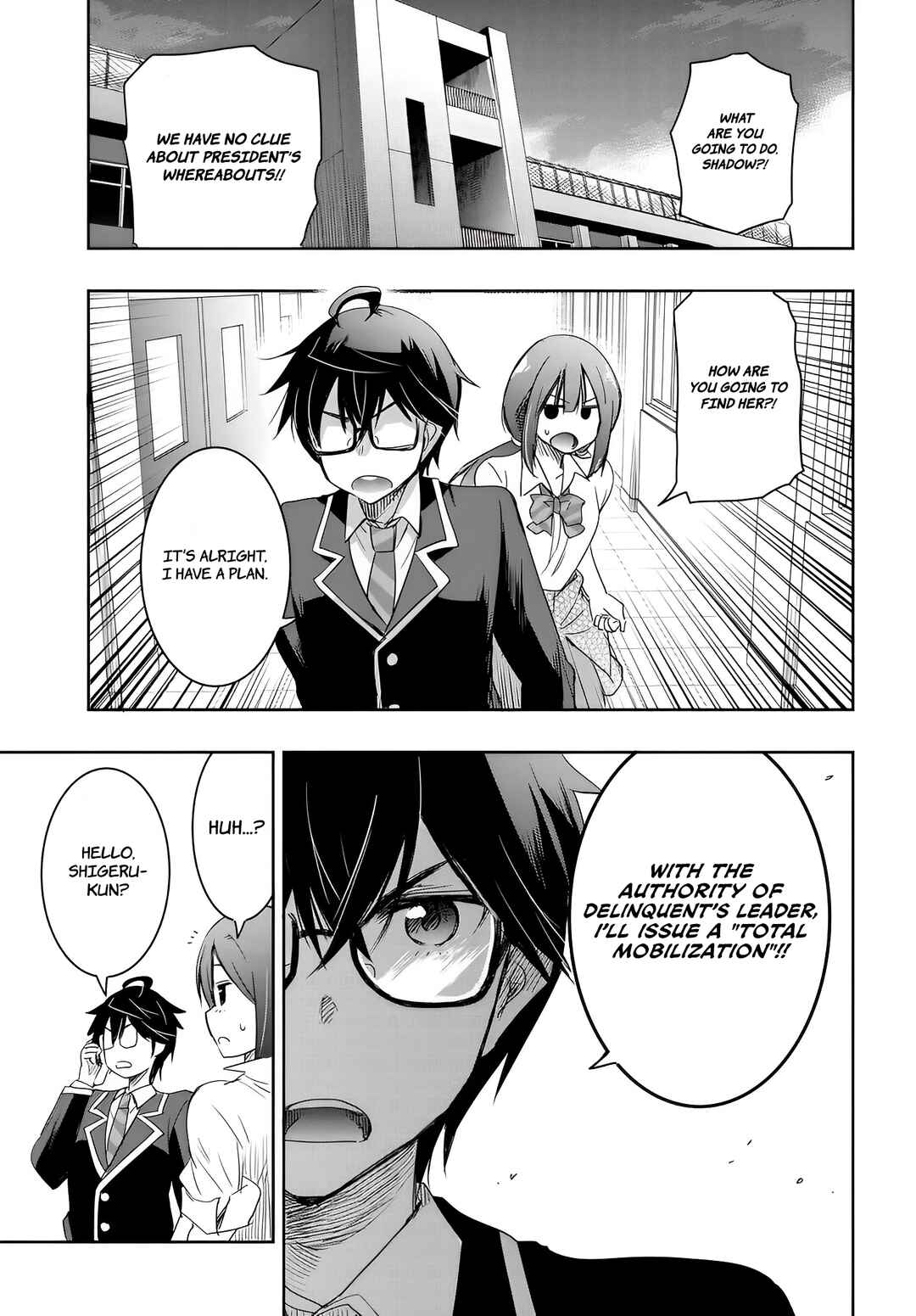Page 12 Chapter 12 Watashi yori Tsuyoi Otoko to Kekkon shitai no - Seiso na Biji Seito Kaichou (Jitsu wa Moto Banchou) no Himitsu wo Shiru Inkya (Jitsu wa Kanojo wo Koeru Saikyou no Yankee)