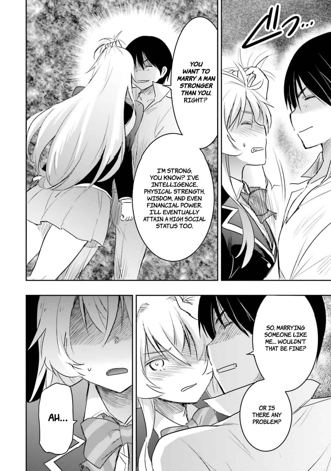 Page 25 Chapter 12 Watashi yori Tsuyoi Otoko to Kekkon shitai no - Seiso na Biji Seito Kaichou (Jitsu wa Moto Banchou) no Himitsu wo Shiru Inkya (Jitsu wa Kanojo wo Koeru Saikyou no Yankee)