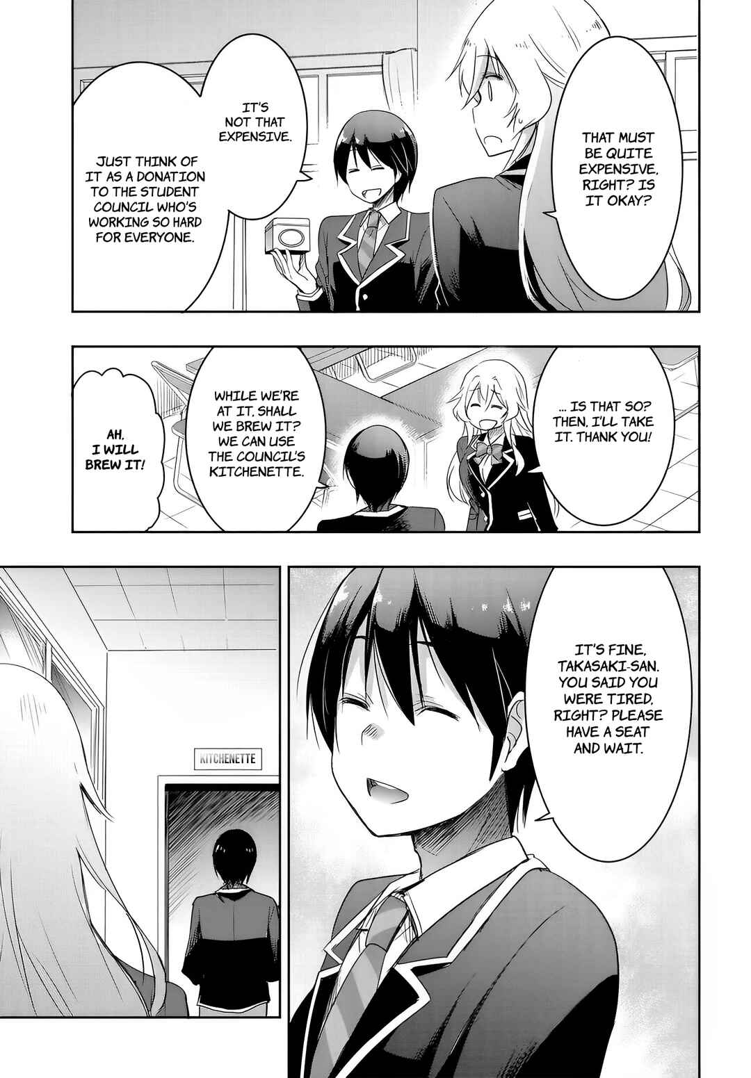 Page 11 Chapter 11 Watashi yori Tsuyoi Otoko to Kekkon shitai no - Seiso na Biji Seito Kaichou (Jitsu wa Moto Banchou) no Himitsu wo Shiru Inkya (Jitsu wa Kanojo wo Koeru Saikyou no Yankee)