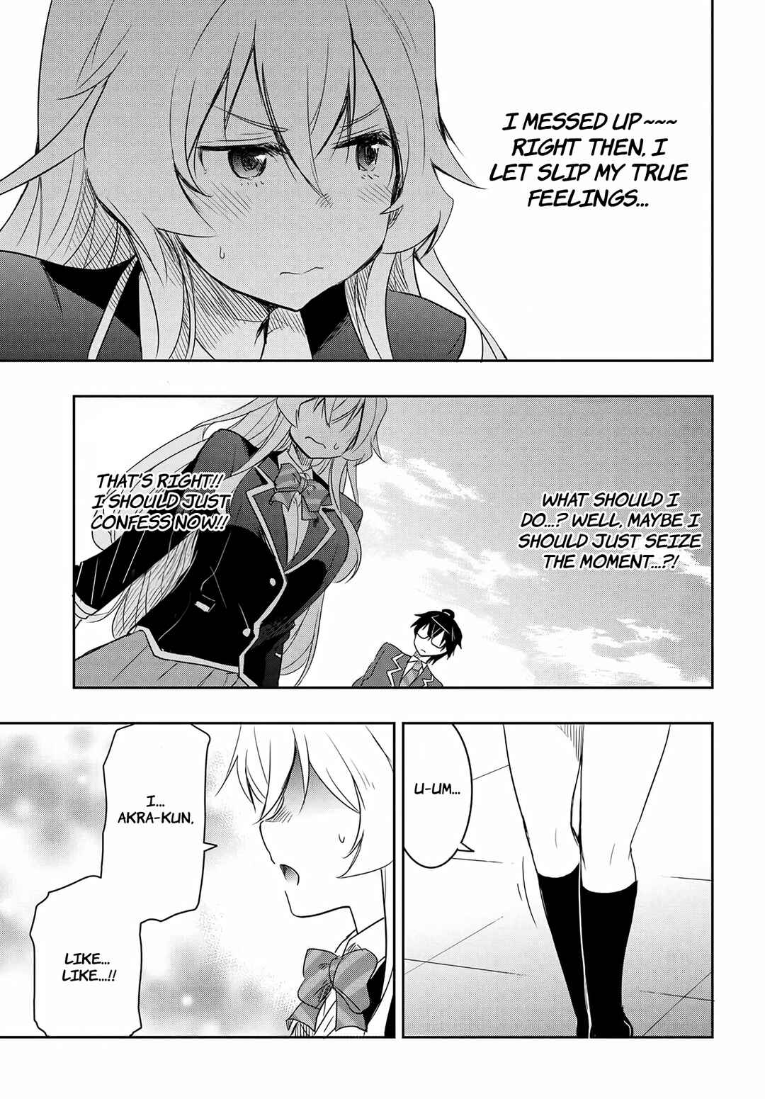 Page 23 Chapter 13 Watashi yori Tsuyoi Otoko to Kekkon shitai no - Seiso na Biji Seito Kaichou (Jitsu wa Moto Banchou) no Himitsu wo Shiru Inkya (Jitsu wa Kanojo wo Koeru Saikyou no Yankee)