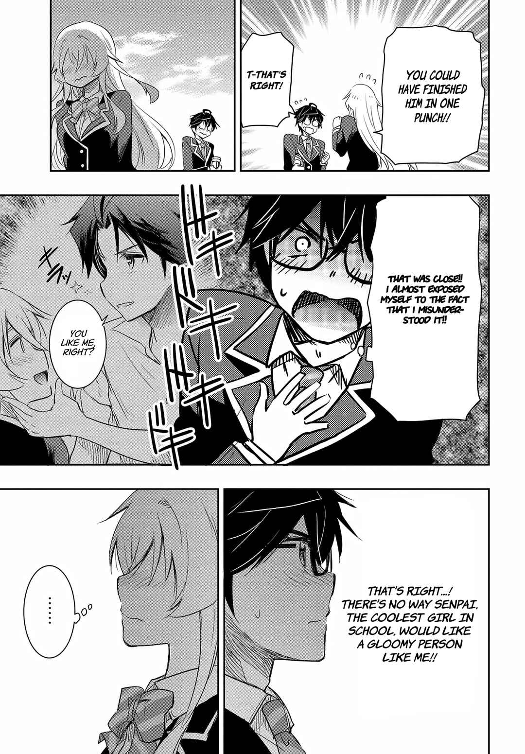 Page 25 Chapter 13 Watashi yori Tsuyoi Otoko to Kekkon shitai no - Seiso na Biji Seito Kaichou (Jitsu wa Moto Banchou) no Himitsu wo Shiru Inkya (Jitsu wa Kanojo wo Koeru Saikyou no Yankee)
