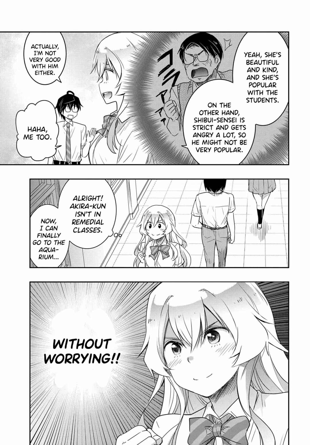 Page 18 Chapter 19 Watashi yori Tsuyoi Otoko to Kekkon shitai no - Seiso na Biji Seito Kaichou (Jitsu wa Moto Banchou) no Himitsu wo Shiru Inkya (Jitsu wa Kanojo wo Koeru Saikyou no Yankee)
