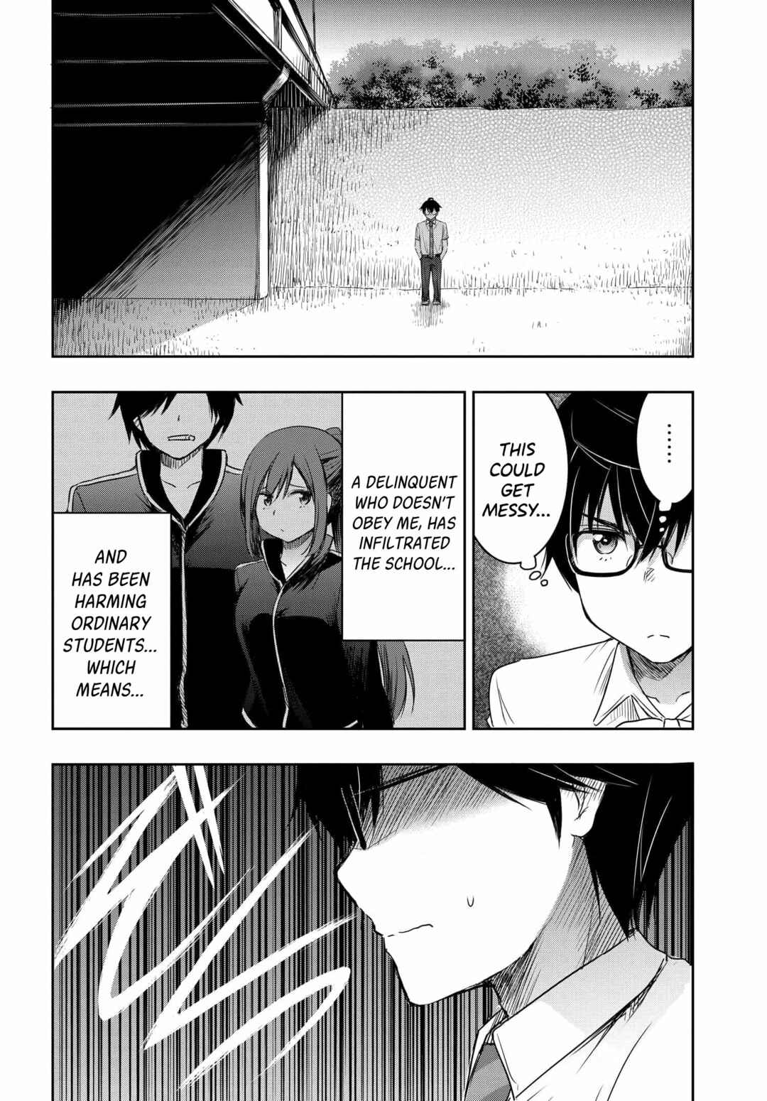 Page 21 Chapter 19 Watashi yori Tsuyoi Otoko to Kekkon shitai no - Seiso na Biji Seito Kaichou (Jitsu wa Moto Banchou) no Himitsu wo Shiru Inkya (Jitsu wa Kanojo wo Koeru Saikyou no Yankee)