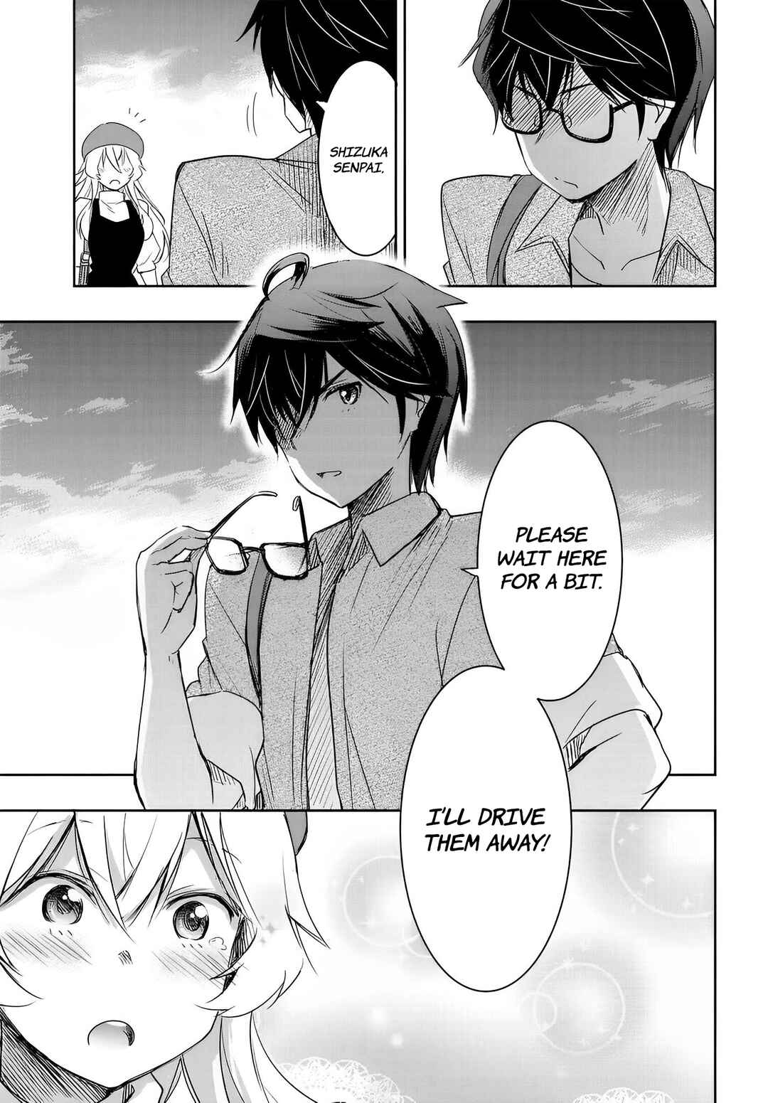 Page 12 Chapter 9 Watashi yori Tsuyoi Otoko to Kekkon shitai no - Seiso na Biji Seito Kaichou (Jitsu wa Moto Banchou) no Himitsu wo Shiru Inkya (Jitsu wa Kanojo wo Koeru Saikyou no Yankee)