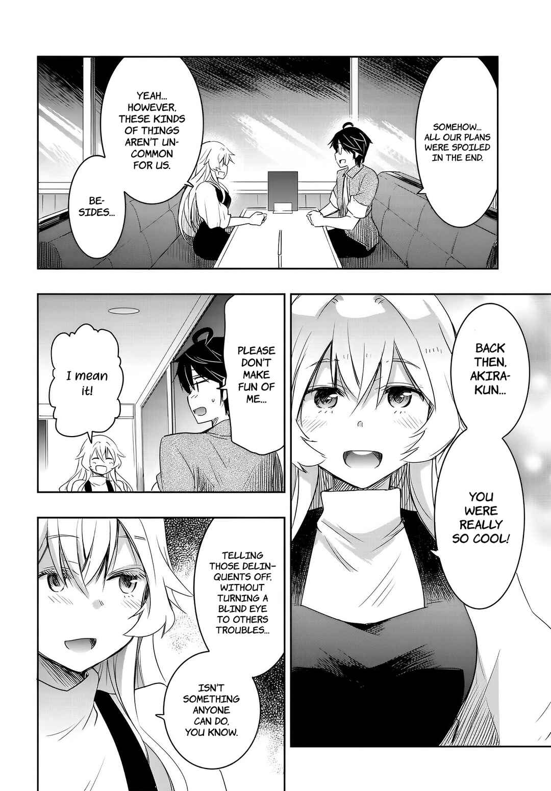 Page 21 Chapter 9 Watashi yori Tsuyoi Otoko to Kekkon shitai no - Seiso na Biji Seito Kaichou (Jitsu wa Moto Banchou) no Himitsu wo Shiru Inkya (Jitsu wa Kanojo wo Koeru Saikyou no Yankee)