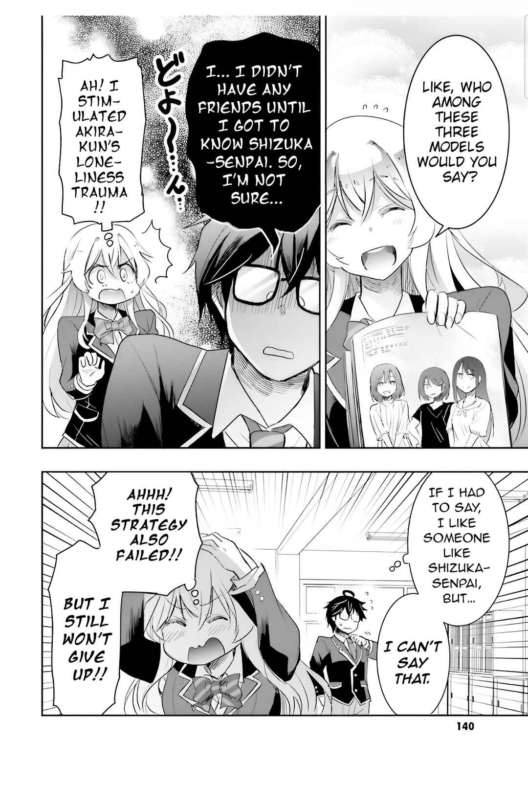 Page 8 Chapter 4 Watashi yori Tsuyoi Otoko to Kekkon shitai no - Seiso na Biji Seito Kaichou (Jitsu wa Moto Banchou) no Himitsu wo Shiru Inkya (Jitsu wa Kanojo wo Koeru Saikyou no Yankee)