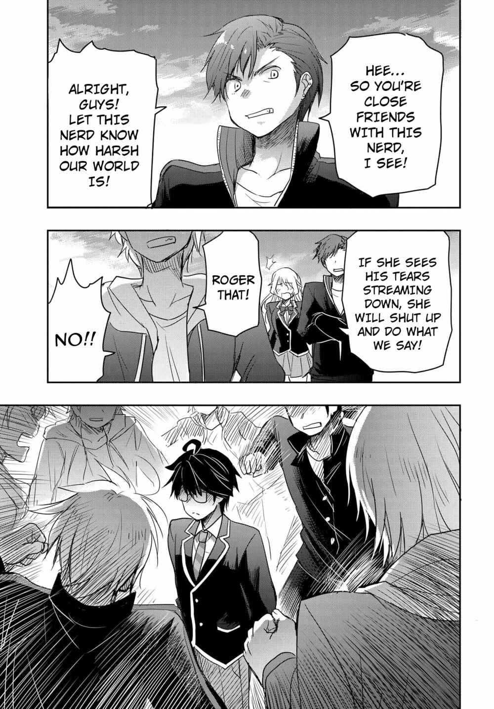 Page 24 Chapter 2 Watashi yori Tsuyoi Otoko to Kekkon shitai no - Seiso na Biji Seito Kaichou (Jitsu wa Moto Banchou) no Himitsu wo Shiru Inkya (Jitsu wa Kanojo wo Koeru Saikyou no Yankee)