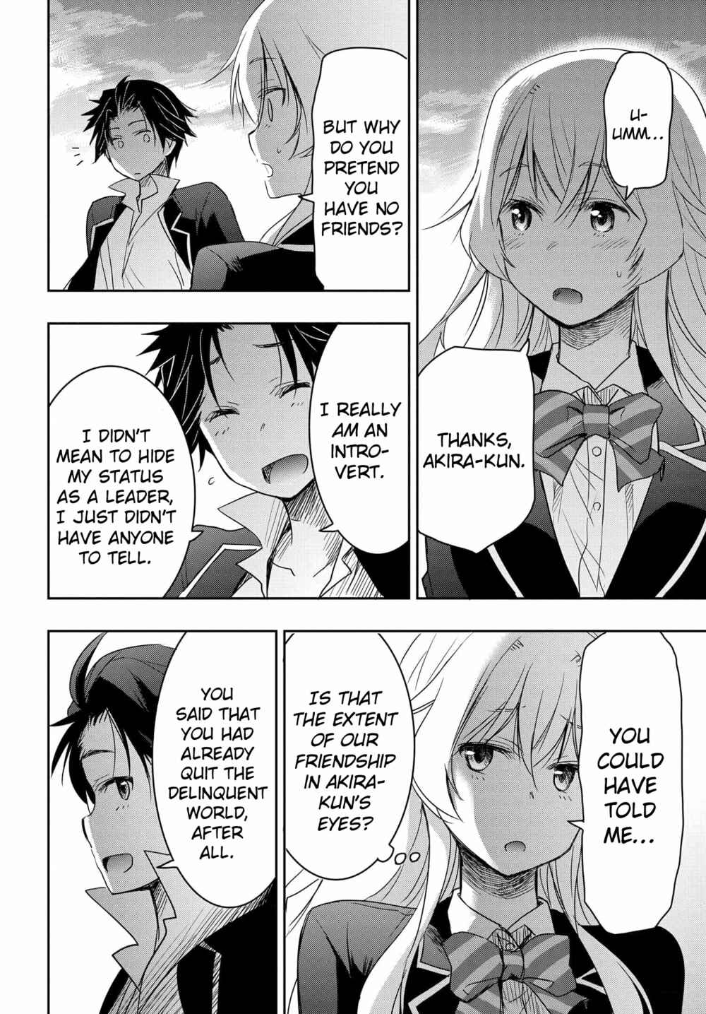 Page 34 Chapter 2 Watashi yori Tsuyoi Otoko to Kekkon shitai no - Seiso na Biji Seito Kaichou (Jitsu wa Moto Banchou) no Himitsu wo Shiru Inkya (Jitsu wa Kanojo wo Koeru Saikyou no Yankee)