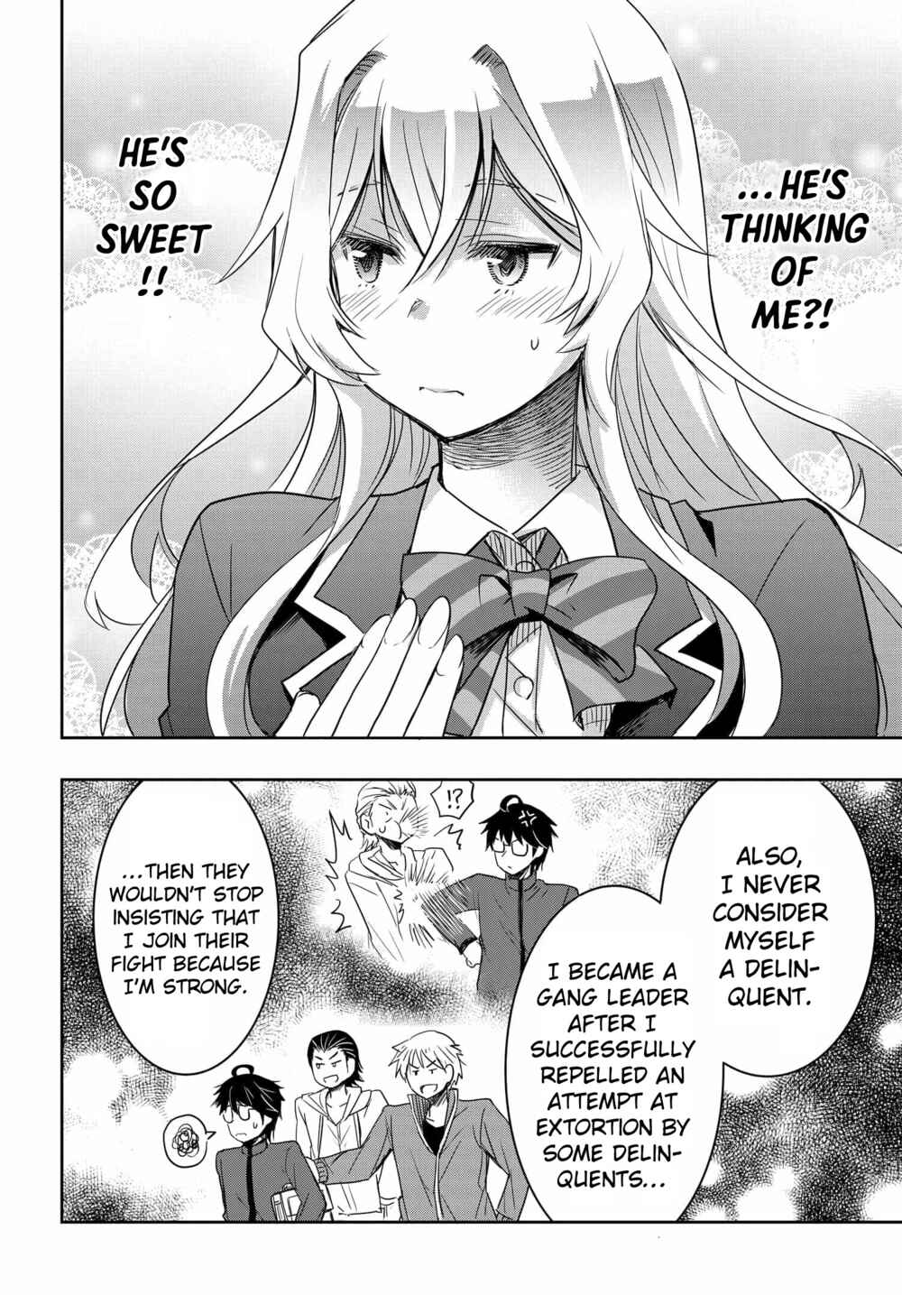 Page 36 Chapter 2 Watashi yori Tsuyoi Otoko to Kekkon shitai no - Seiso na Biji Seito Kaichou (Jitsu wa Moto Banchou) no Himitsu wo Shiru Inkya (Jitsu wa Kanojo wo Koeru Saikyou no Yankee)