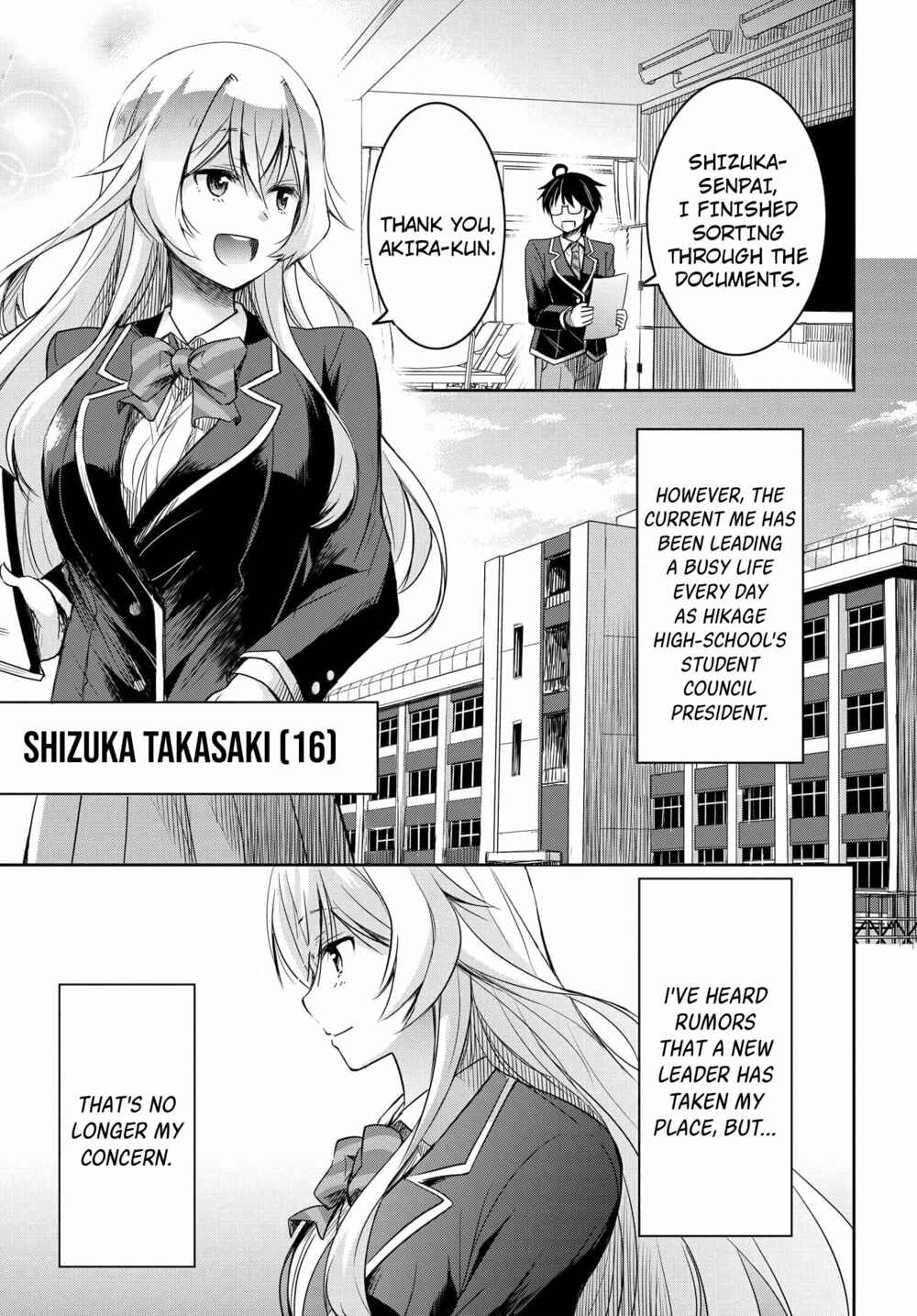 Page 4 Chapter 2 Watashi yori Tsuyoi Otoko to Kekkon shitai no - Seiso na Biji Seito Kaichou (Jitsu wa Moto Banchou) no Himitsu wo Shiru Inkya (Jitsu wa Kanojo wo Koeru Saikyou no Yankee)