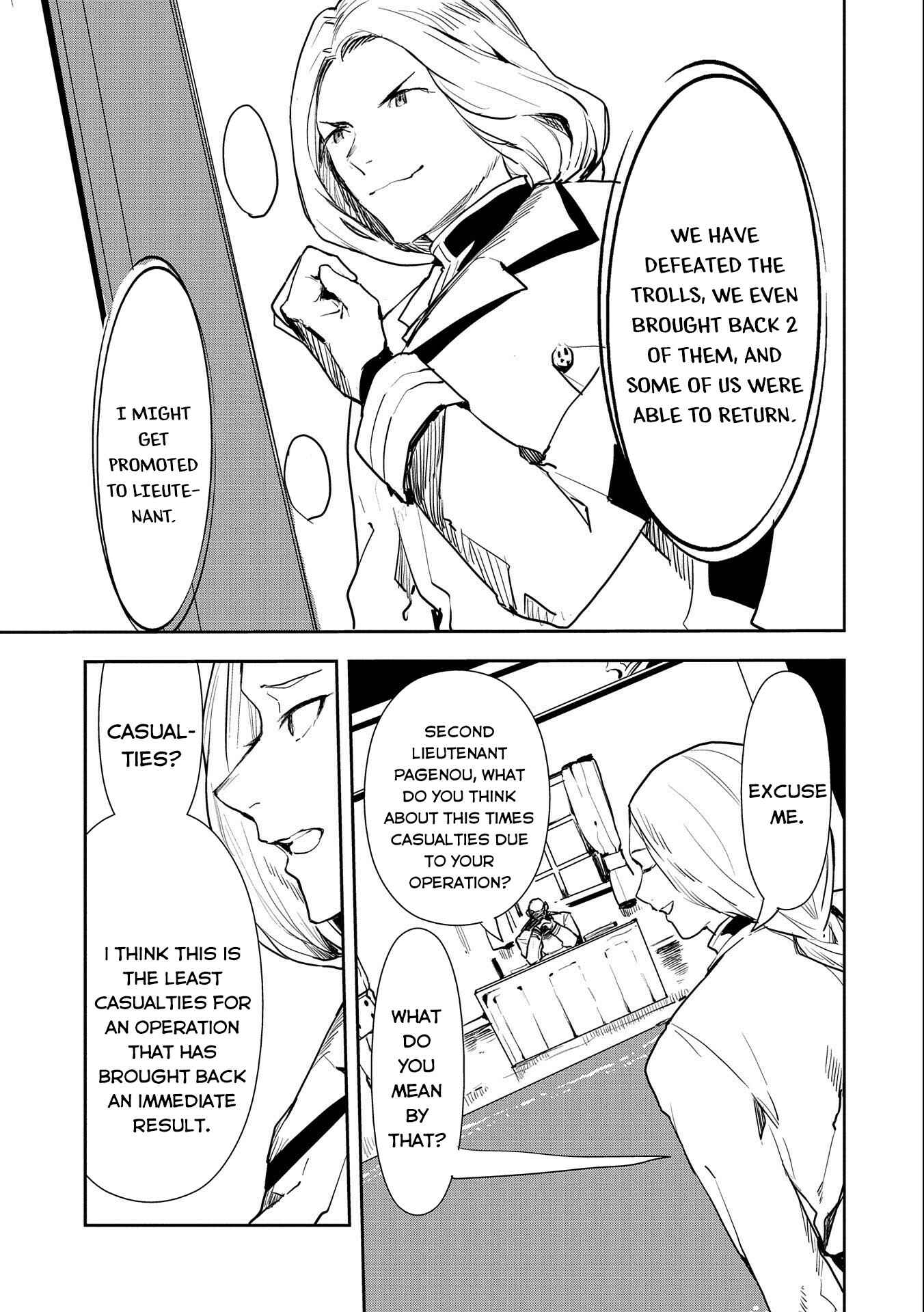 Page 10 Chapter 2 Tensei Shitara Heishi Datta?! - Akai Shinigami to Yobareta Otoko